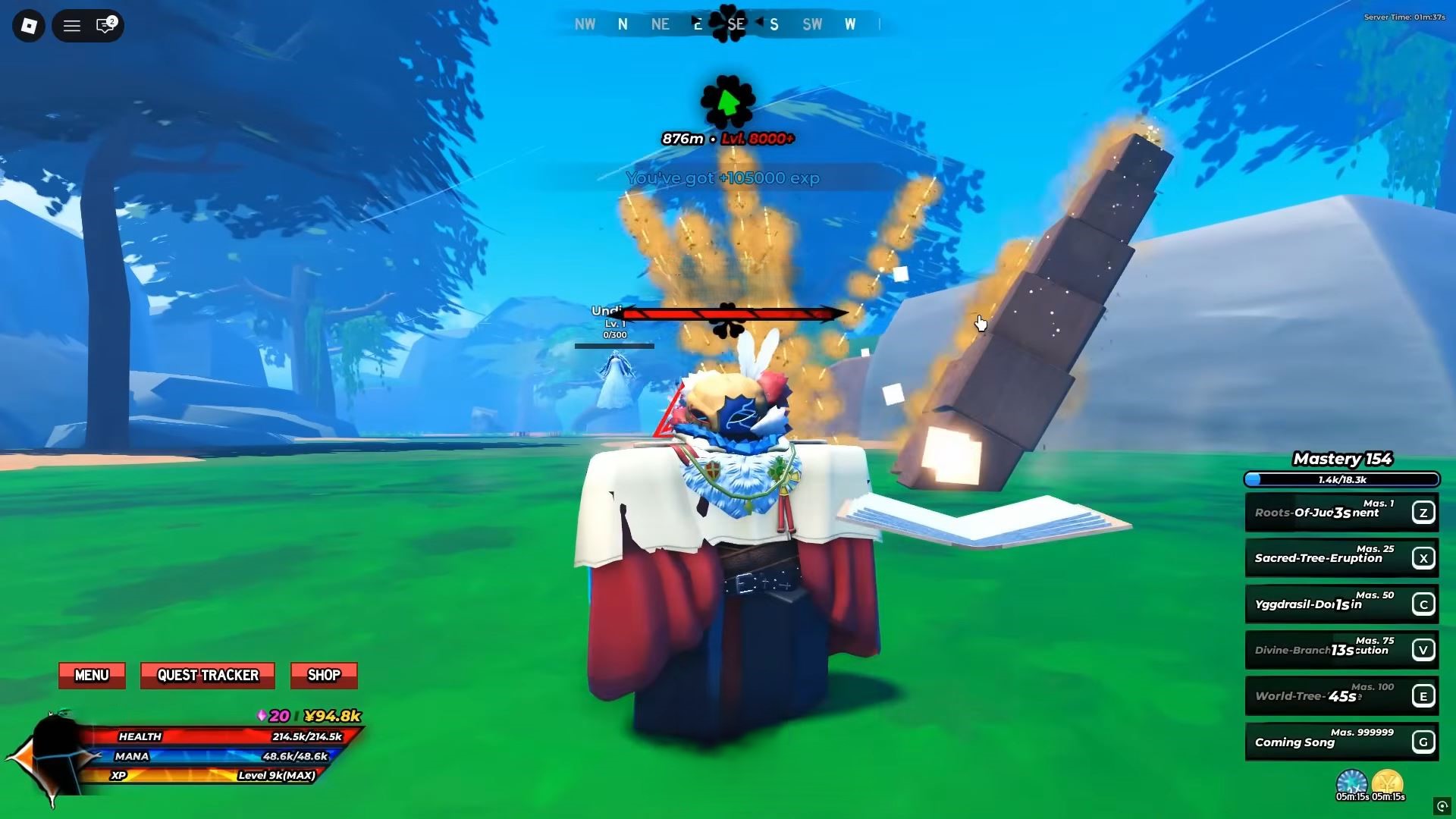 How To Get World Tree Magic in Clover Origins - Deltia's Gaming
