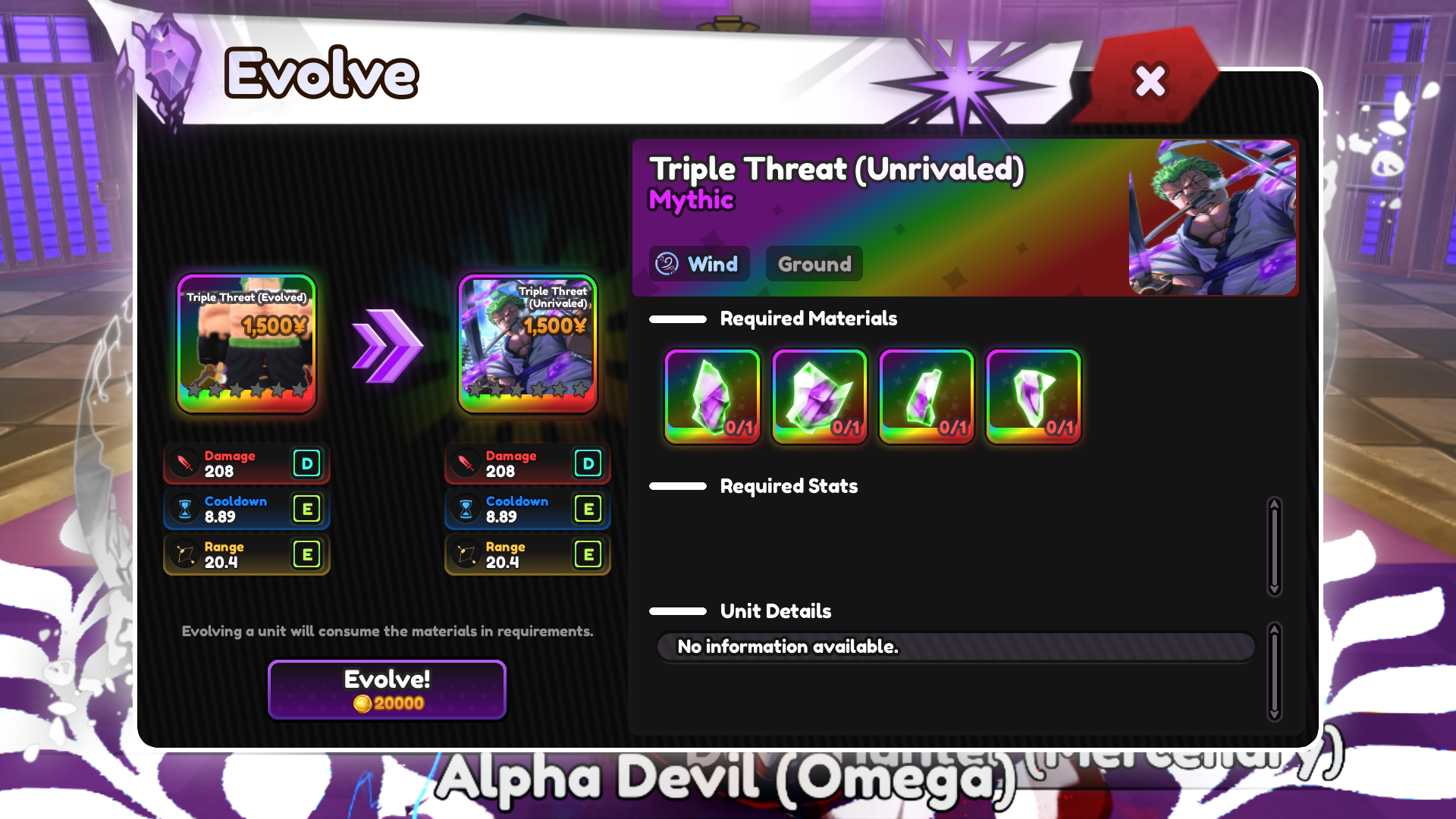 Universal Tower Defense X Triple Threat (Unrivaled) Guide (Zoro ...