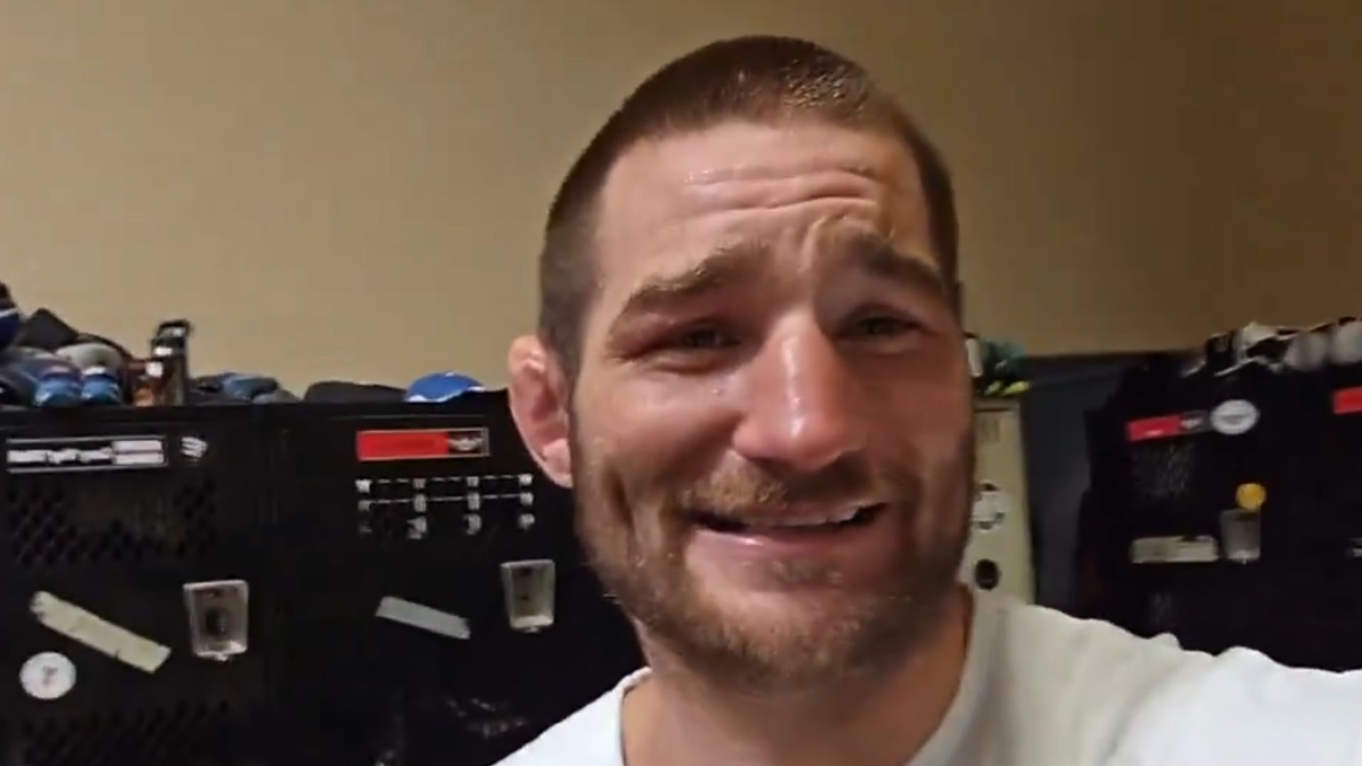 Sean Strickland criticizes the drug problem of Edmonton (Source: X/@SStricklandMMA)