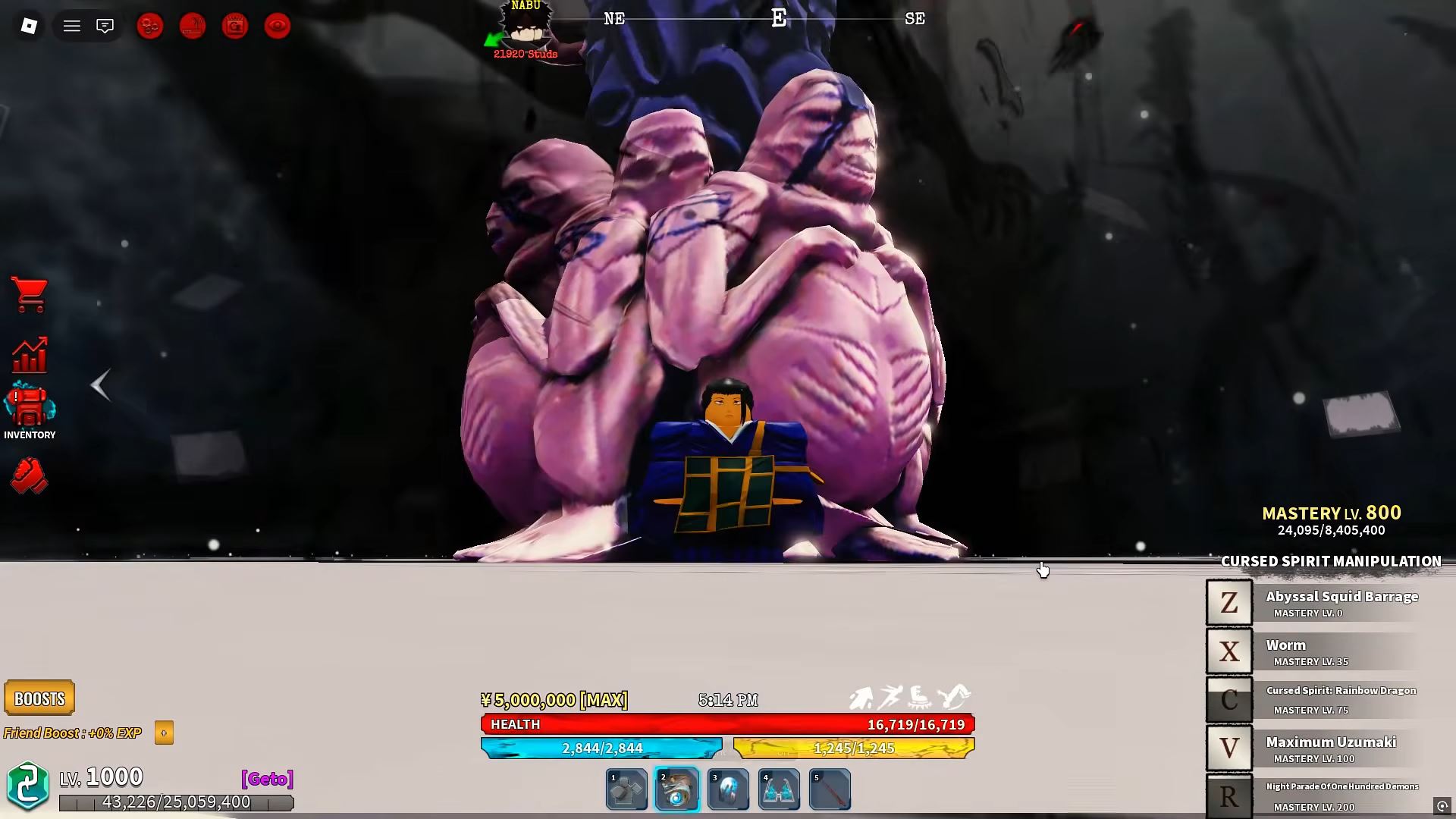 How To Get Cursed Spirit In Kaizen Deltia S Gaming Cursed Spirit In Kaizen Image Via Roblox Corporation 