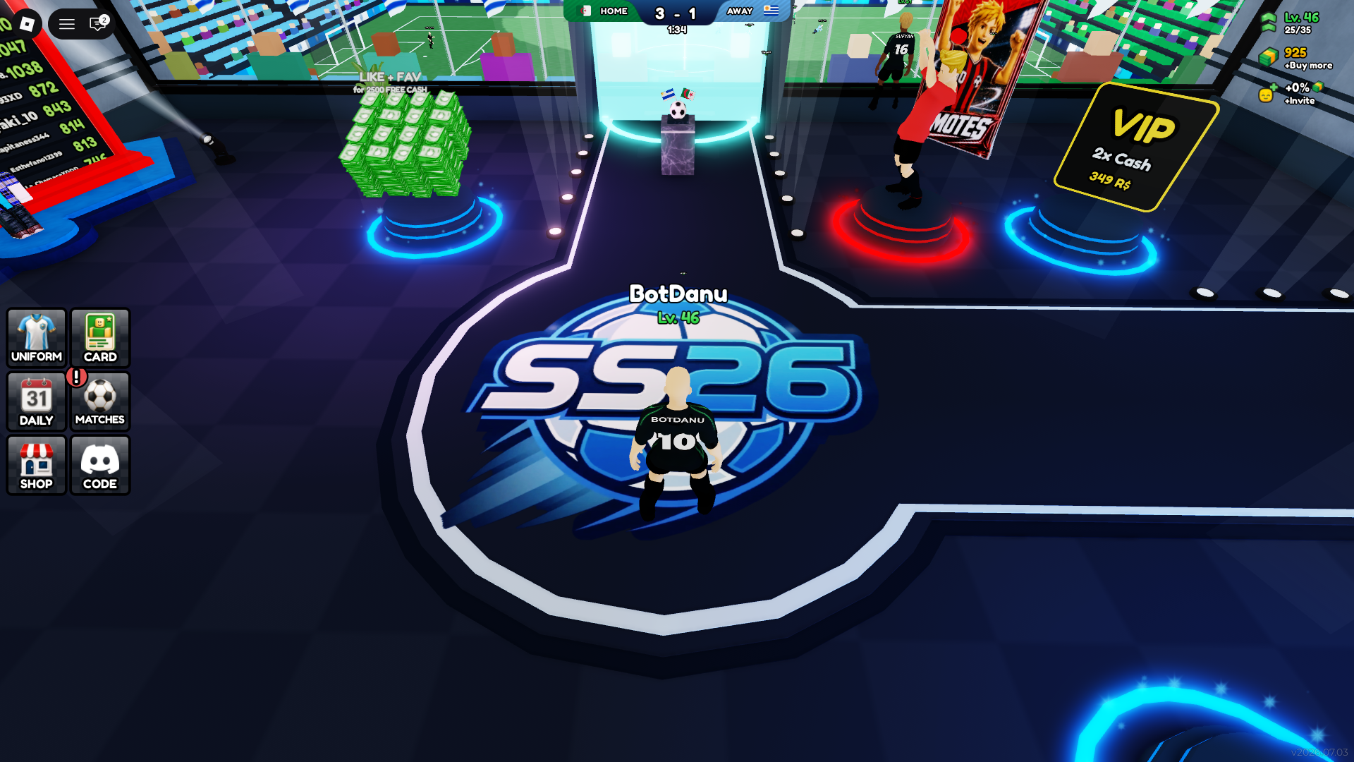 Soccer Stars 26 Codes July 2026 Deltia S Gaming Desktop Screenshot 2026.07.06 16.08.00.87 