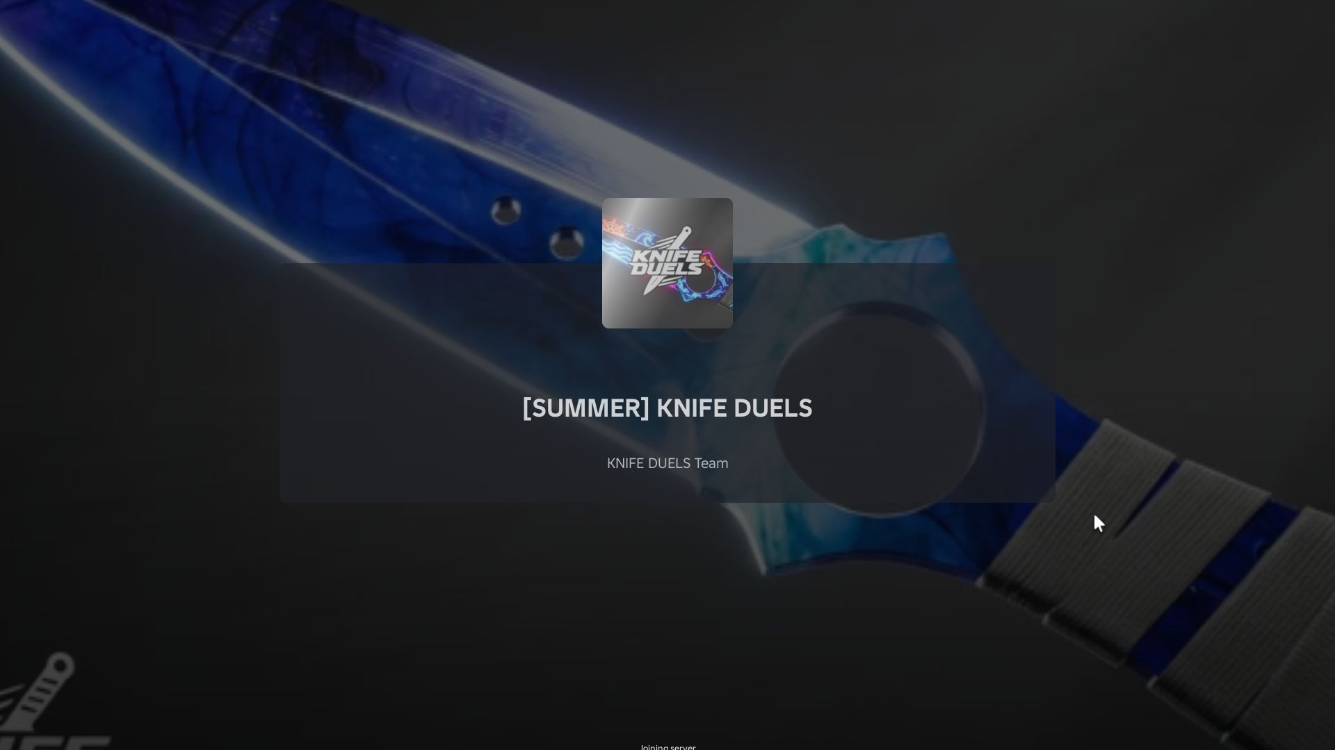 Controls in Knife Duels (Image via Roblox Corporation)