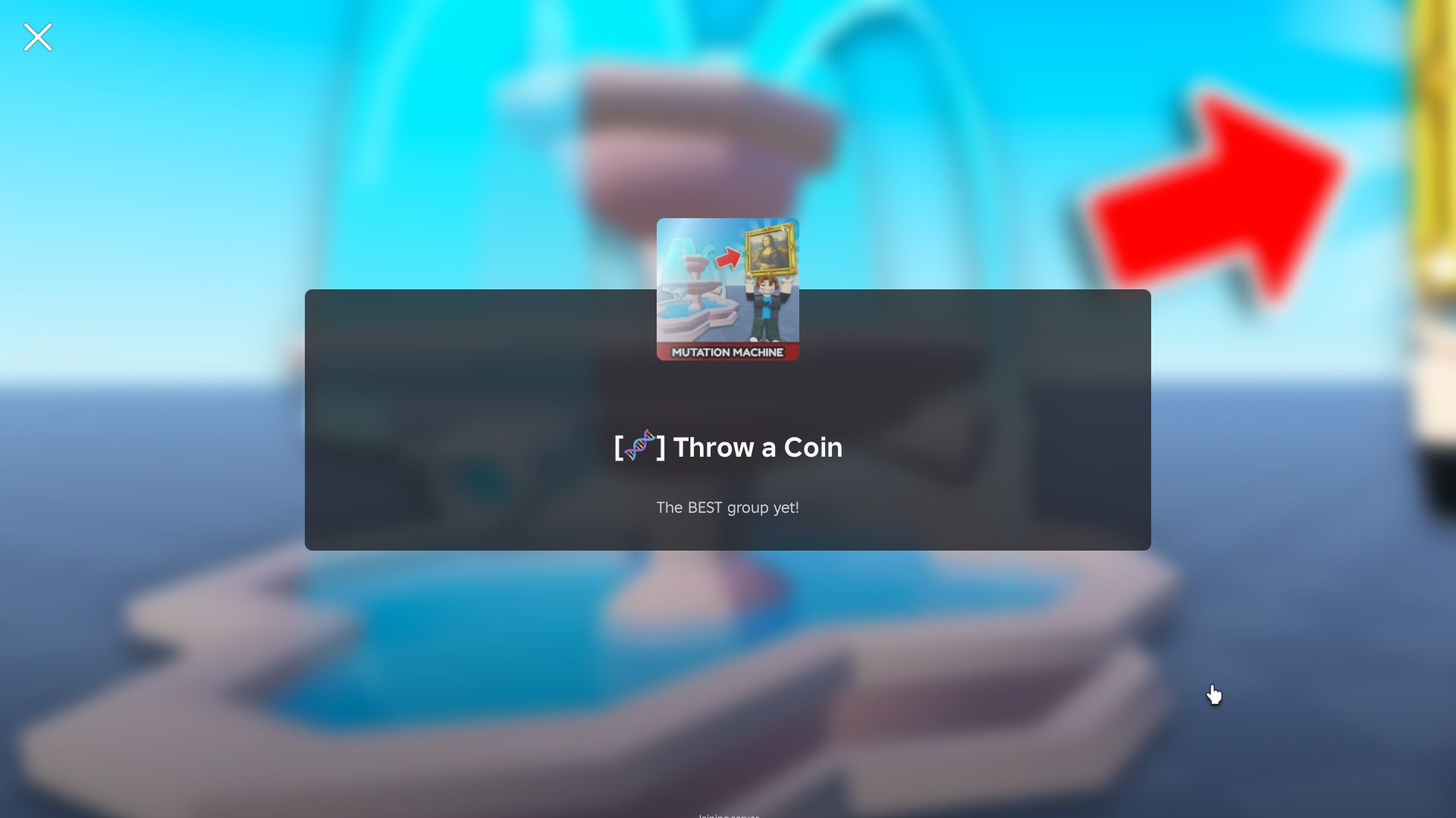 Codes in Throw a Coin (Image via Roblox Corporation)