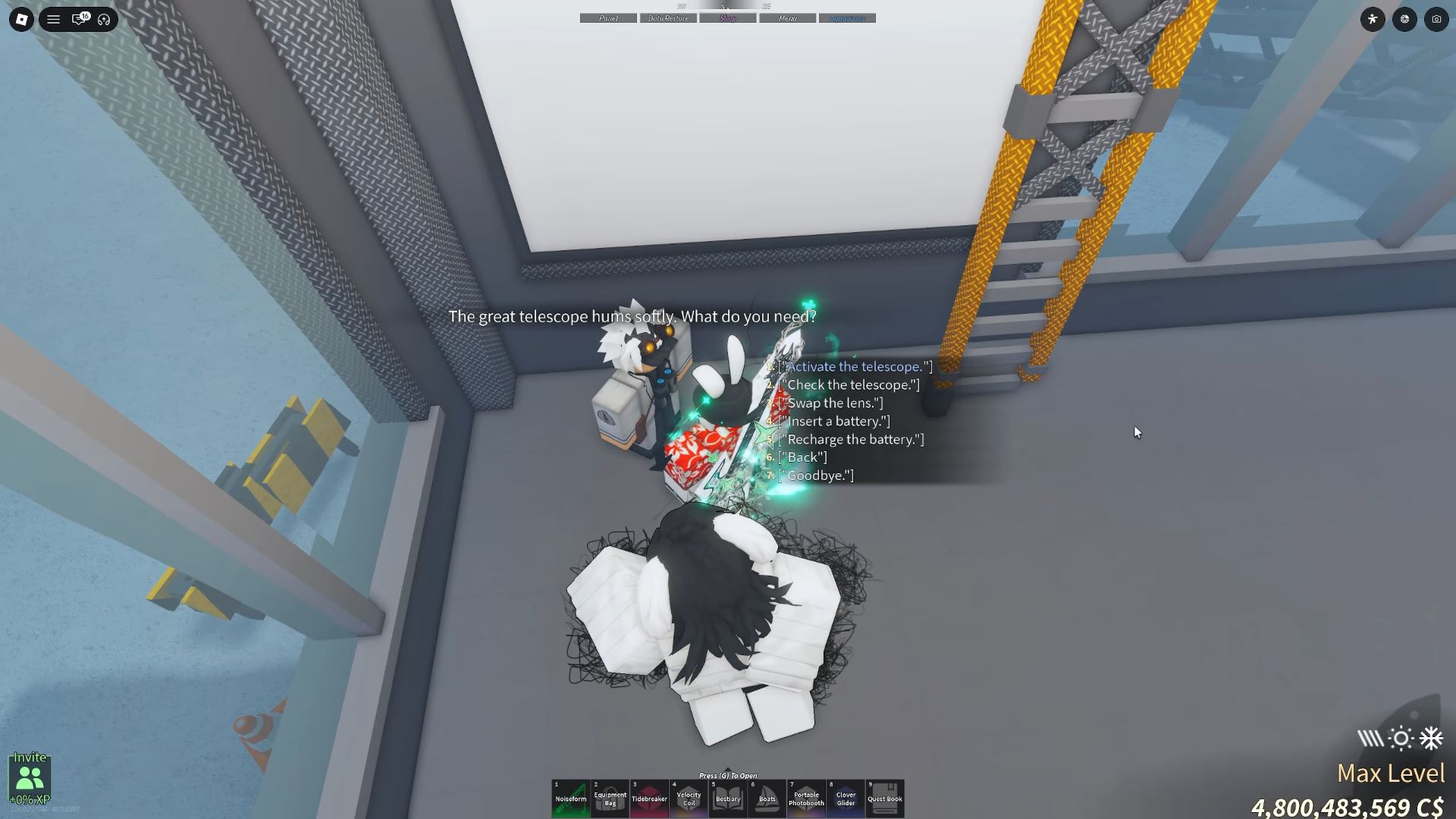 All Telescope Lenses in Fisch (Image via Roblox Corporation)