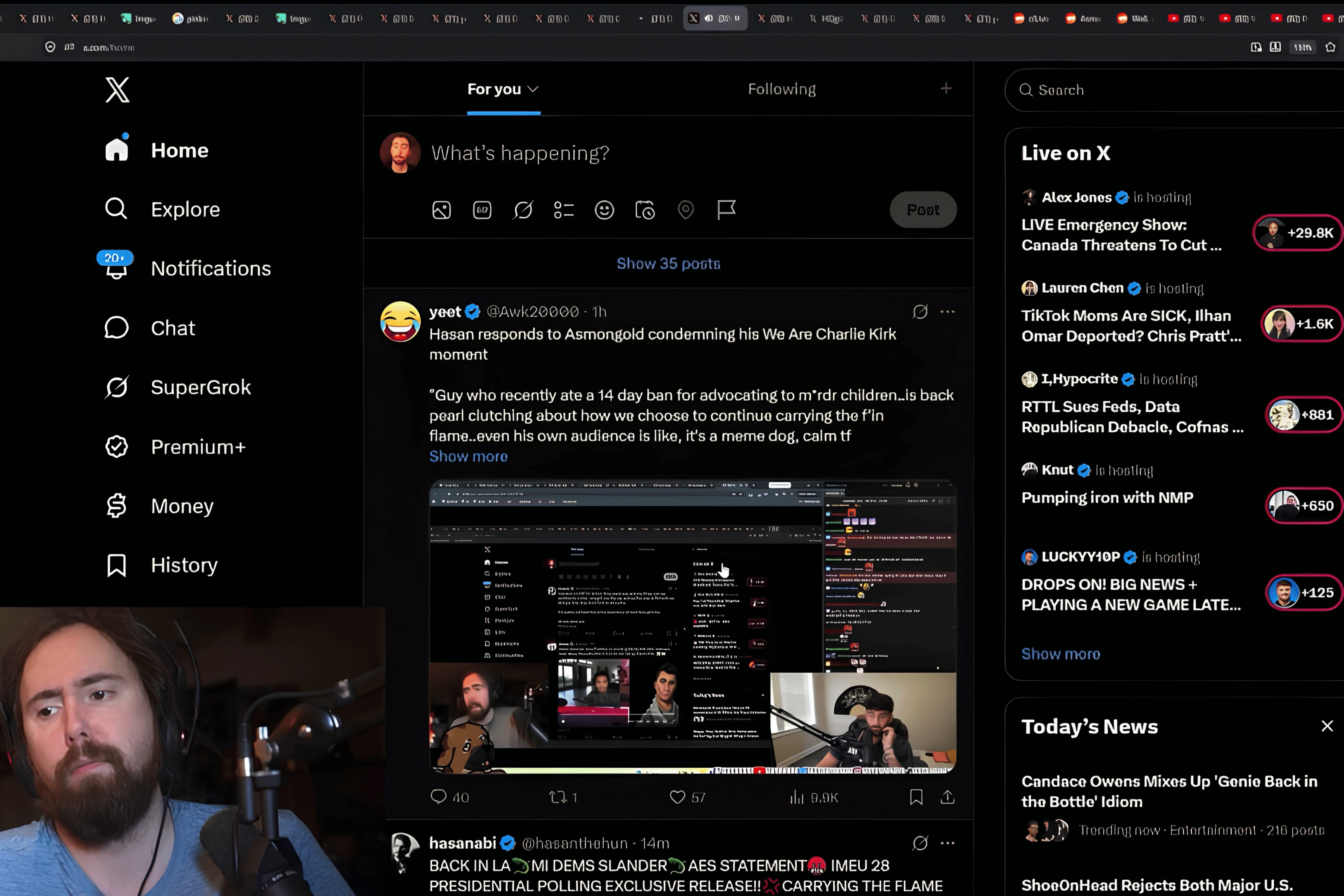 Popular streamer Asmongold sparked backlash on August 24, 2026, after making critical comments about George Floyd.