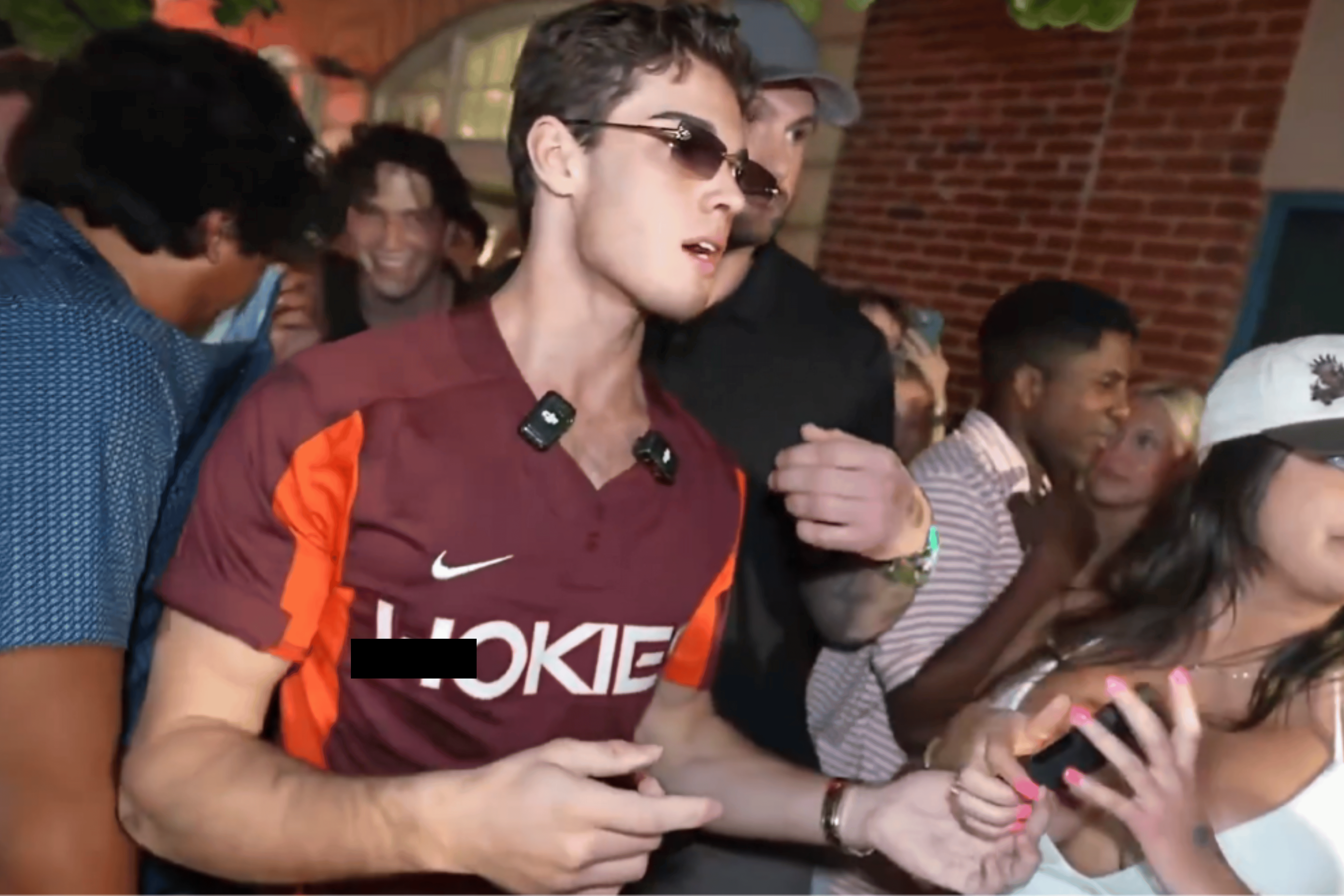 On August 25, 2026, streamer Clavicular allegedly confronted and choked a fan for throwing food at him.