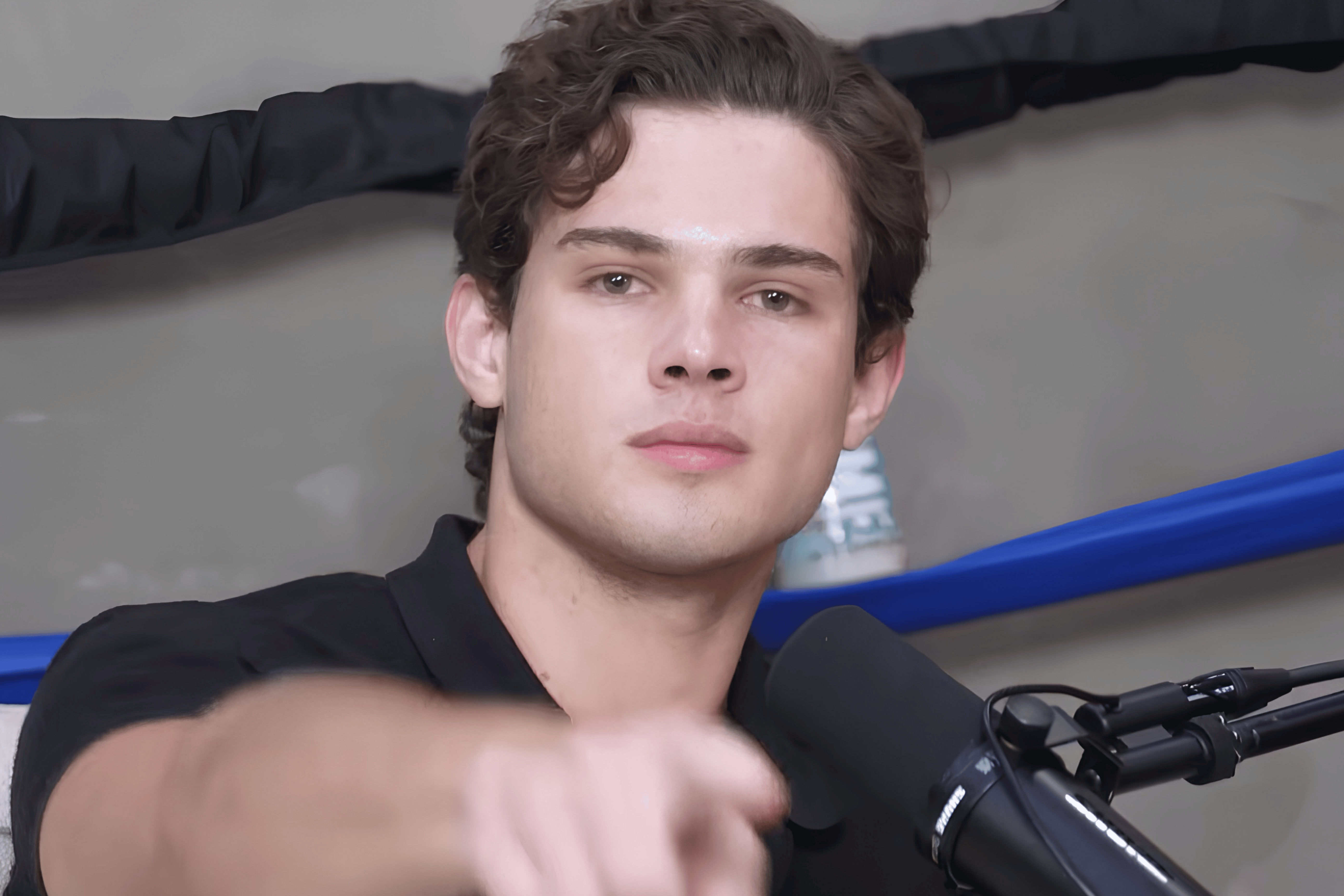 On August 15, 2026, internet personality Clavicular flexed his gym progress while shooting his shot at AOC