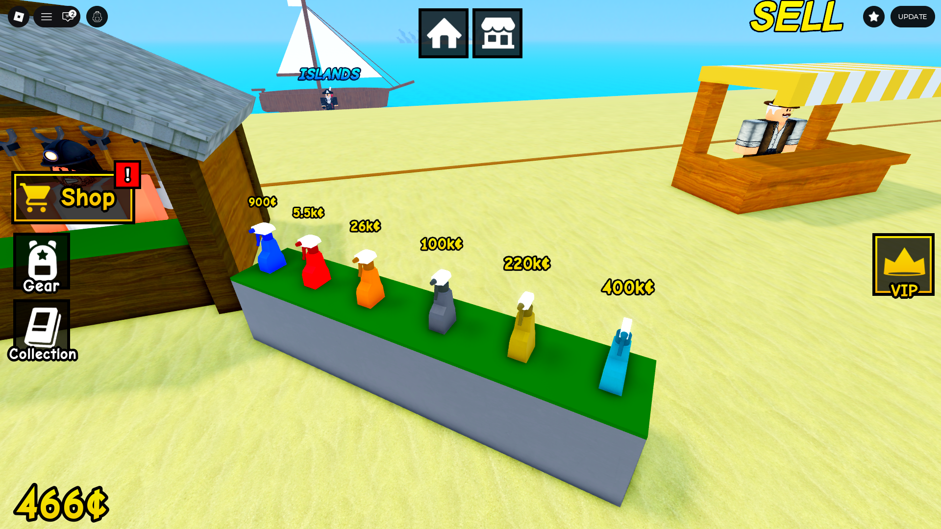 Cleaning Tools (Image via Roblox Corporation)
