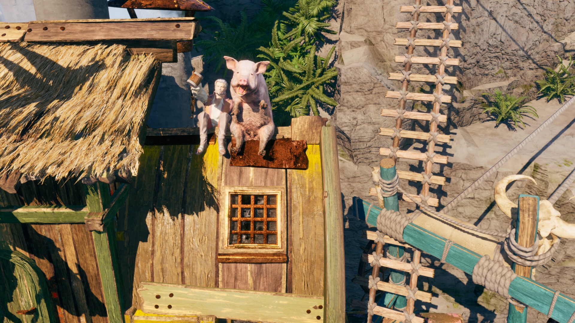 Prioritize building these structures during the early game in Corsair Cove (Image via Hooded Horse)