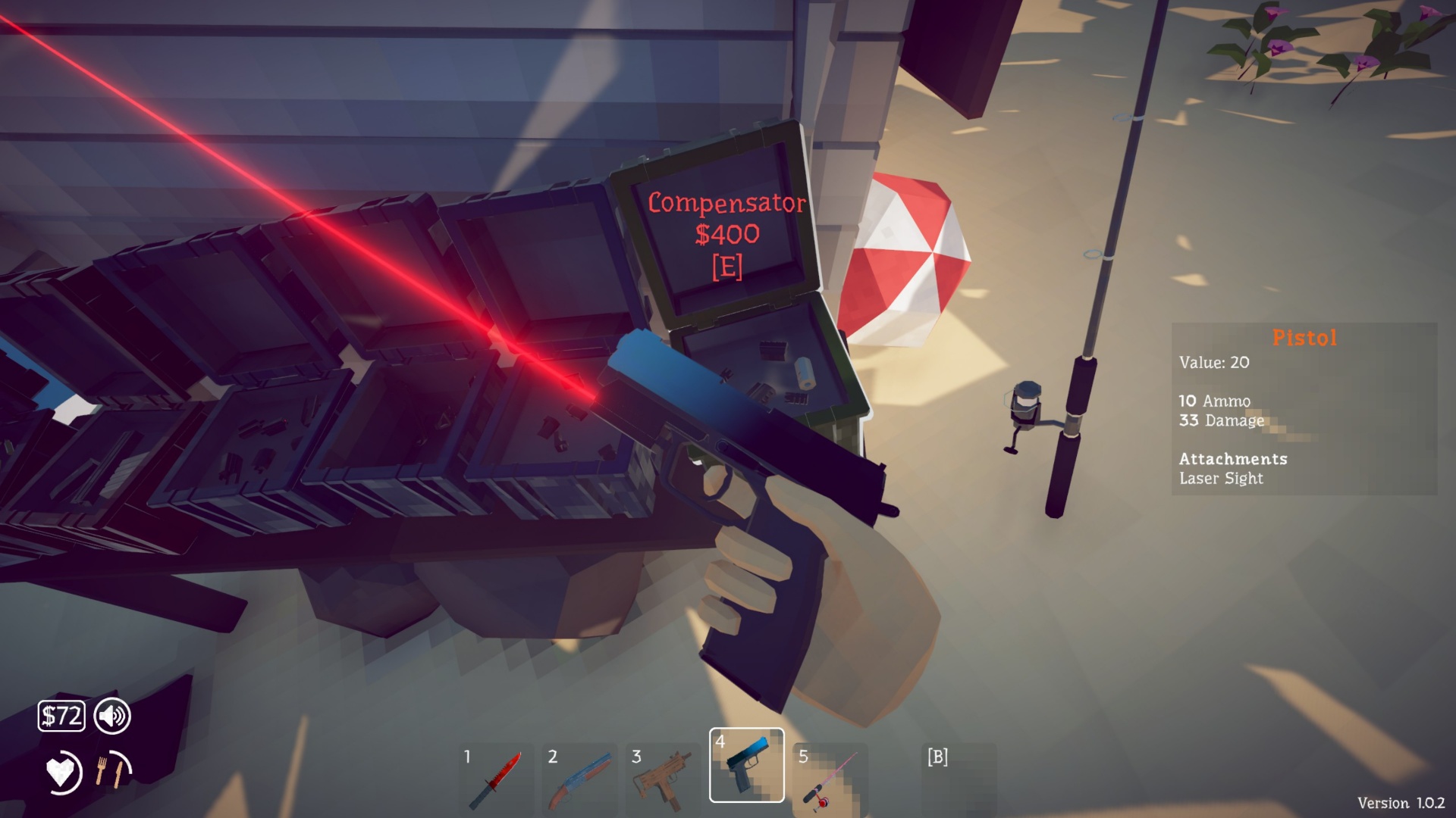 Kit out your weaponry (Image via Dazed Games | Deltia’s Gaming)