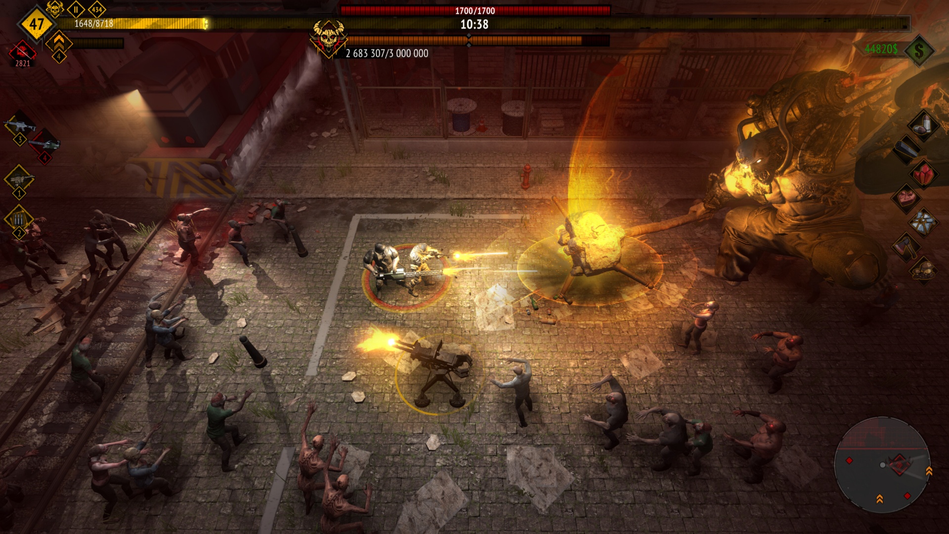 Offense is the best defense (Image via Awesome Game Studios)