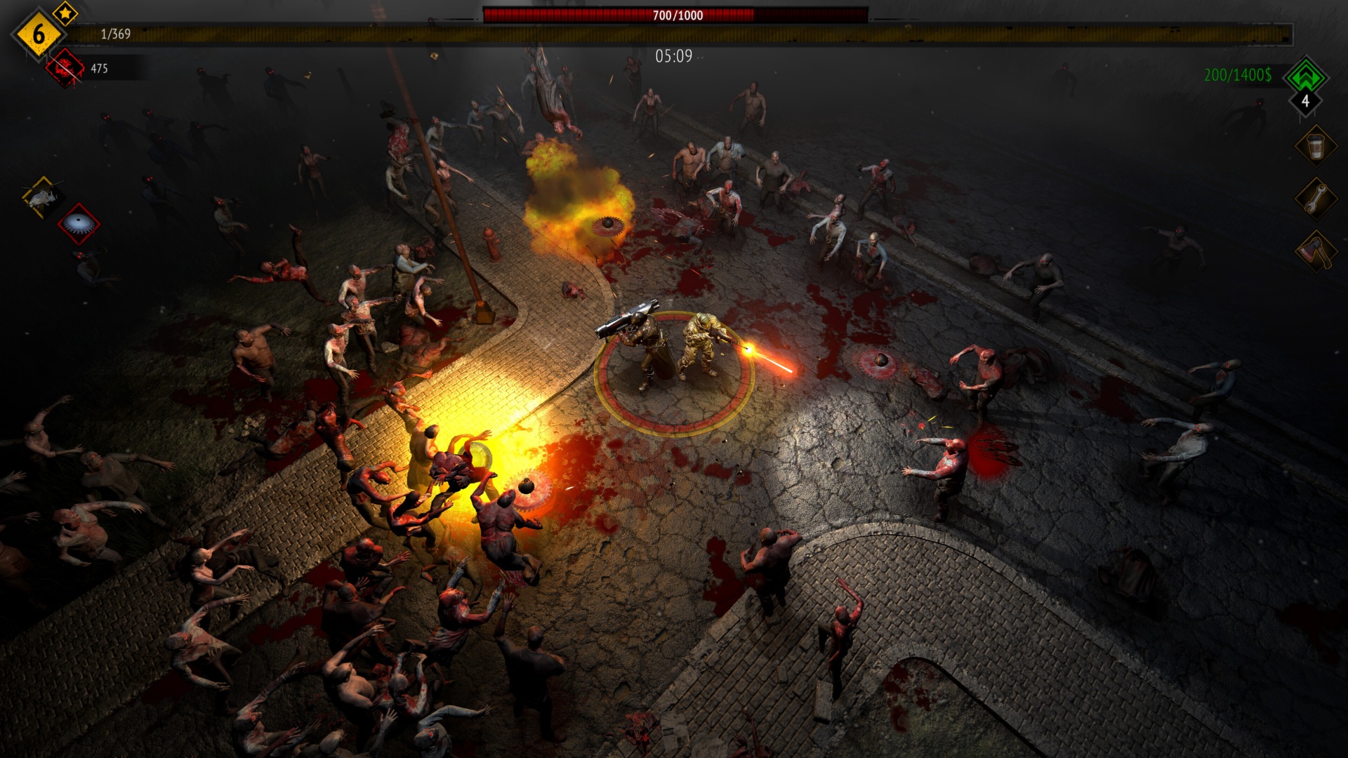Survive the horde (Image via Awesome Game Studios)