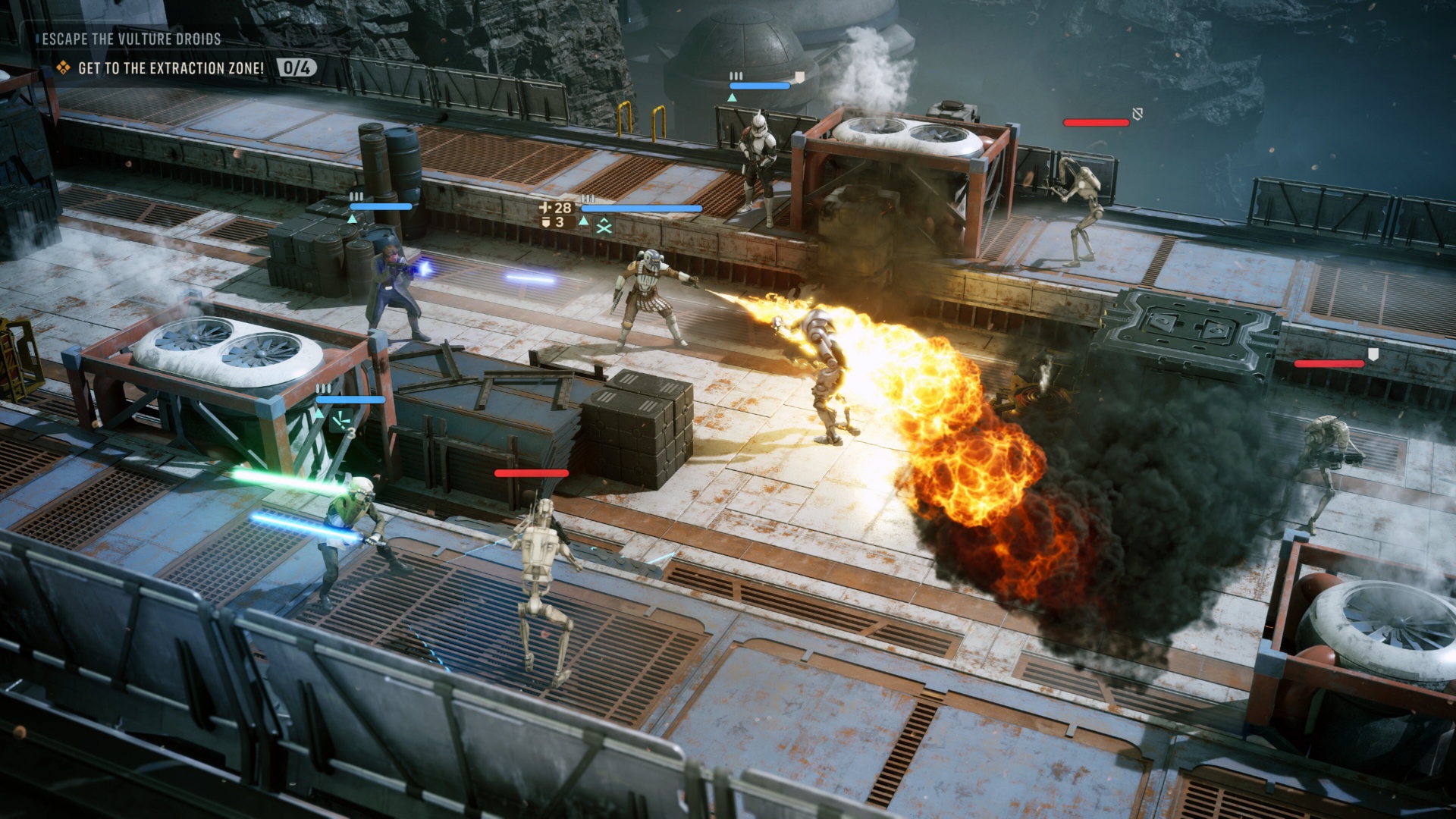 Help each other during battle (Image via Electronic Arts)