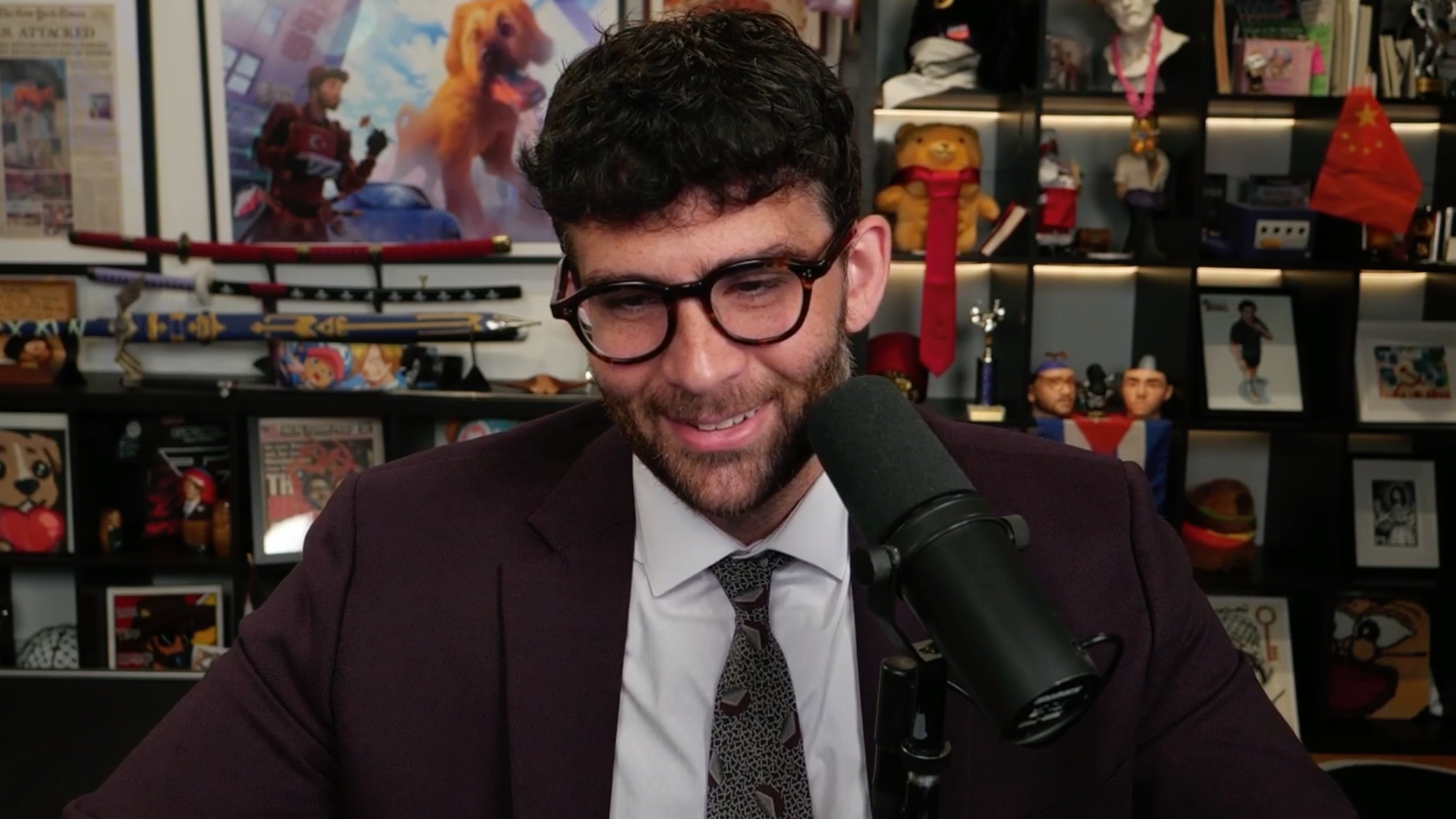 Hasan Piker threatened legal action against Scott Jennings during recent Twitch stream (Image via Twitch/HasanAbi)