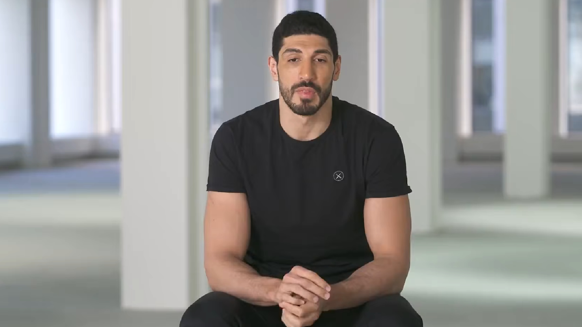 Officials kicked out Enes Kanter Freedom from a WNBA game (Image via Enes Kanter Freedom_YouTube)