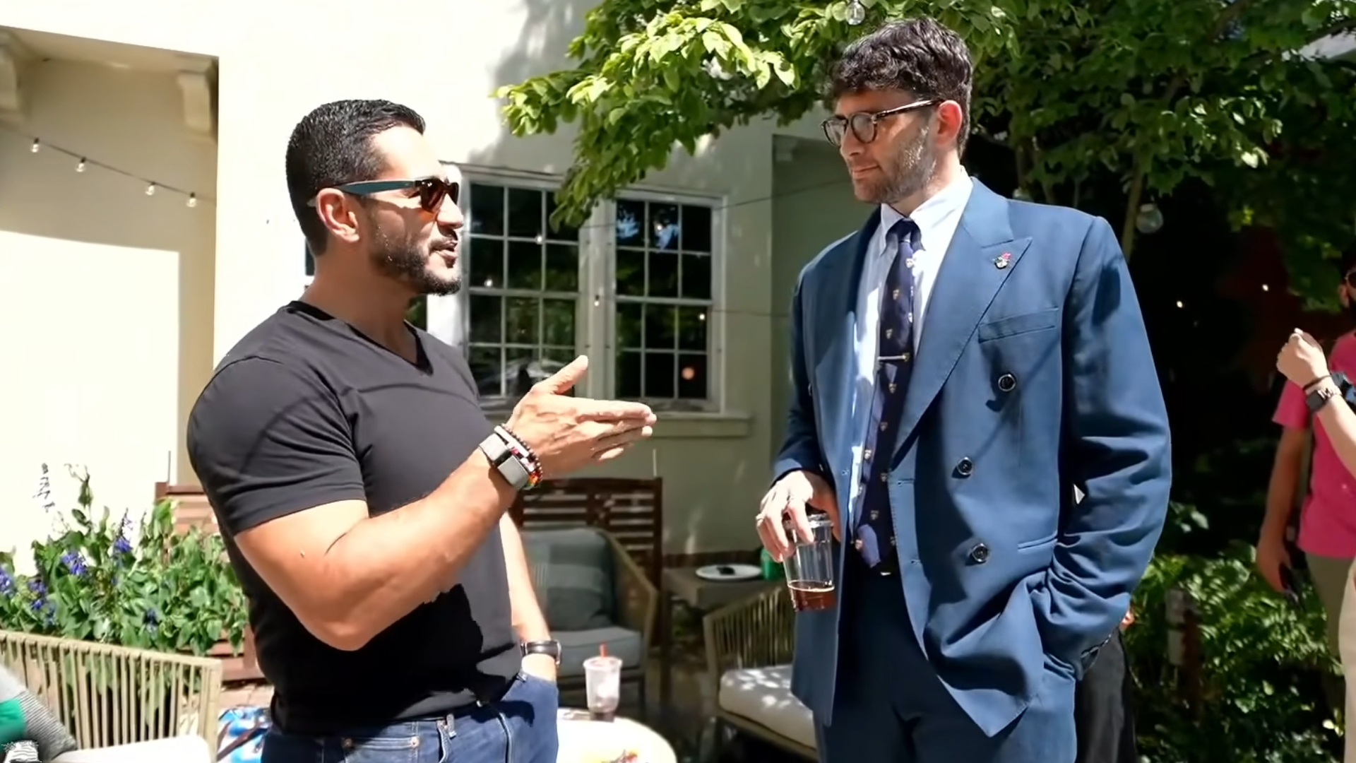 Piker with Abdul Al-Sayed a day before the primary