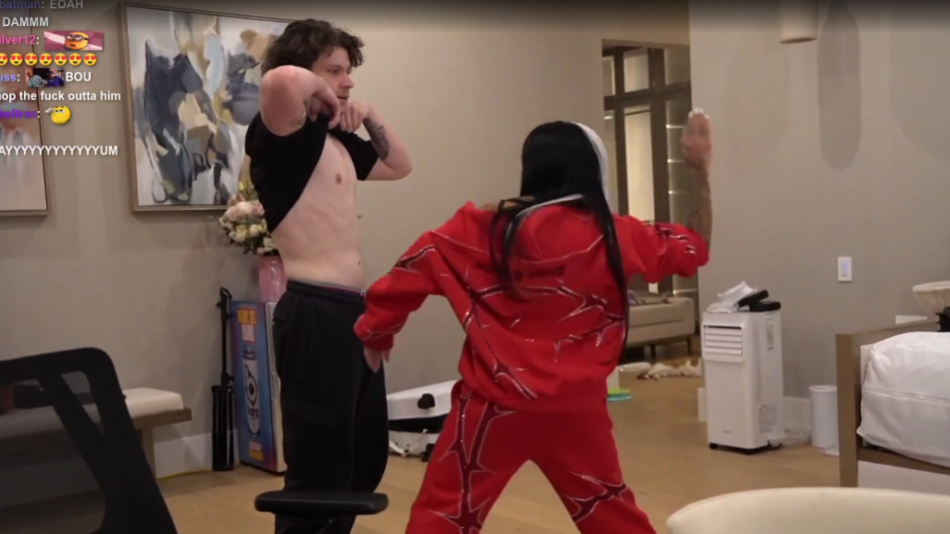 Zelina Vega and Rosii on Cinna's stream (Image via Cinna/ Twitch)