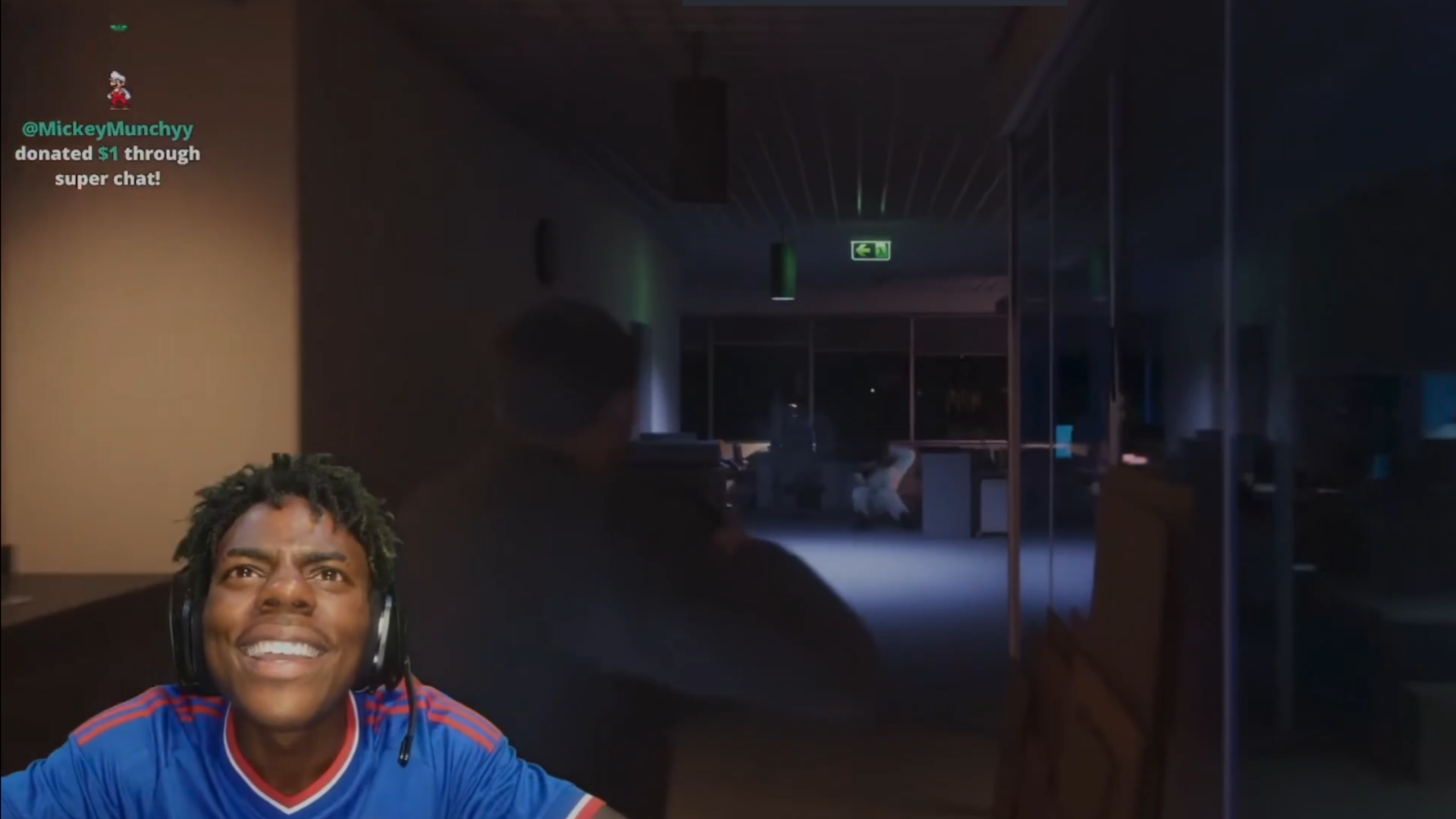 IShowSpeed's reaction to GTA 6 Extended Look (Image via IShowSpeed/ YouTube)