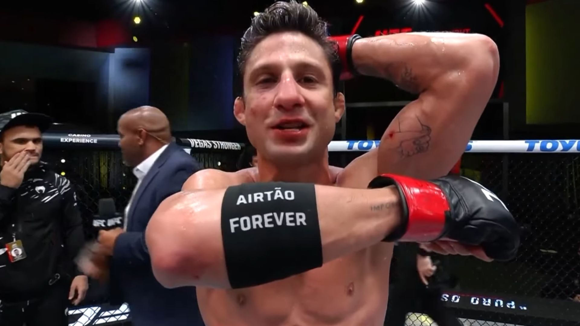 Allan Nascimento died on the morning of August 3 (Source: UFC/YouTube)