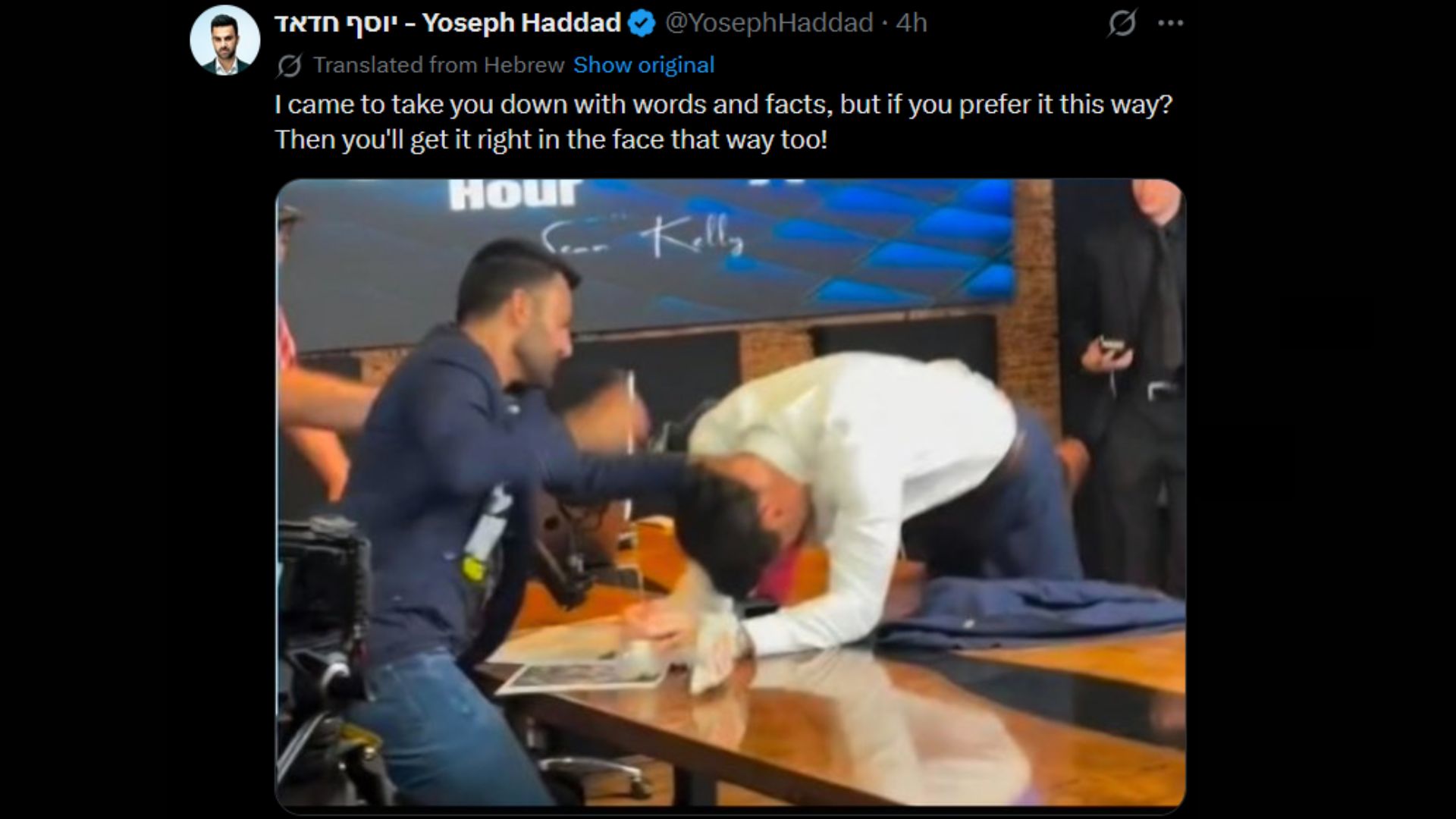 Yoseph Haddad took shots at the YouTuber (Source: YosephHaddad/X)