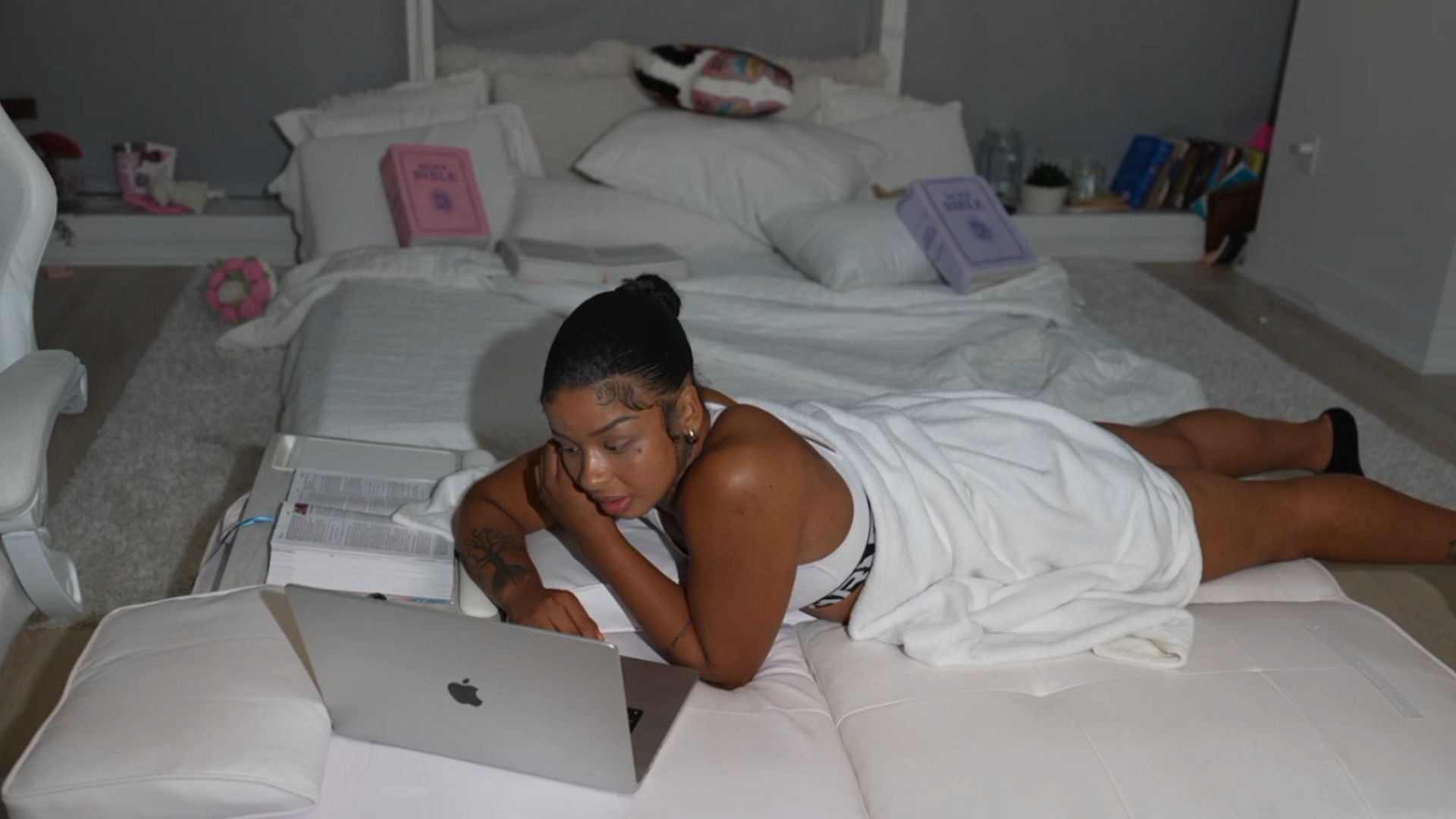 Chrisean Rock lashed out at people who were "diagnosing" her son (Source: Chrisean/Kick)