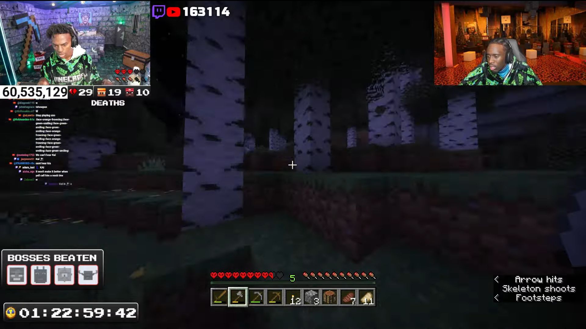The streaming duo keeps running into roadblocks (Image via YouTube/IShowSpeed)