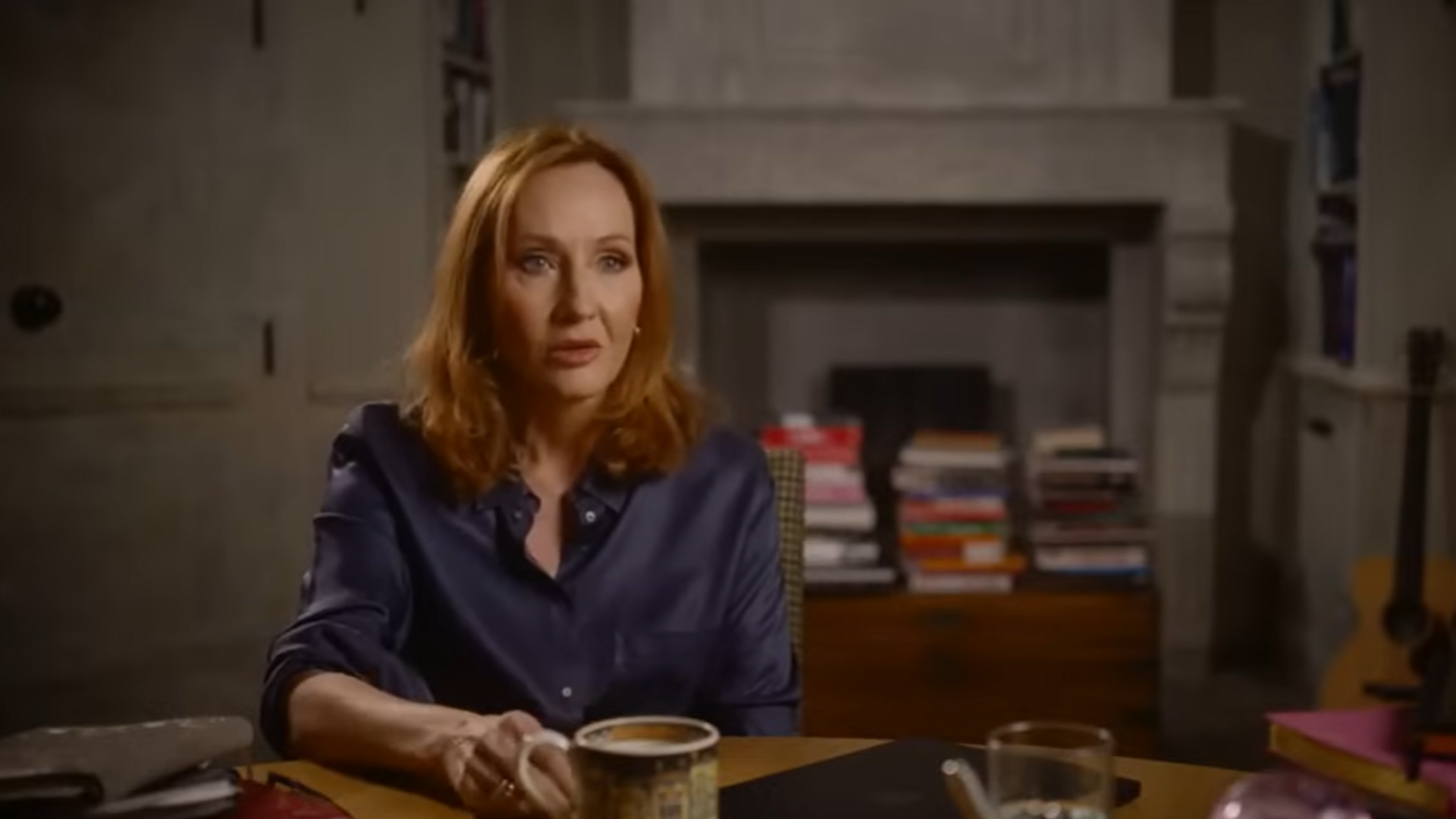 J.K. Rowling responds to a Finnish study (Image via The Rowling Library/YouTube)