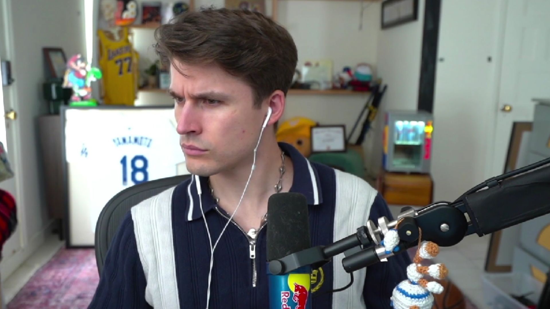 Ludwig addresses backlash from Hasan fans over his Clavicular take  (Image via Twitch/@Ludwig)