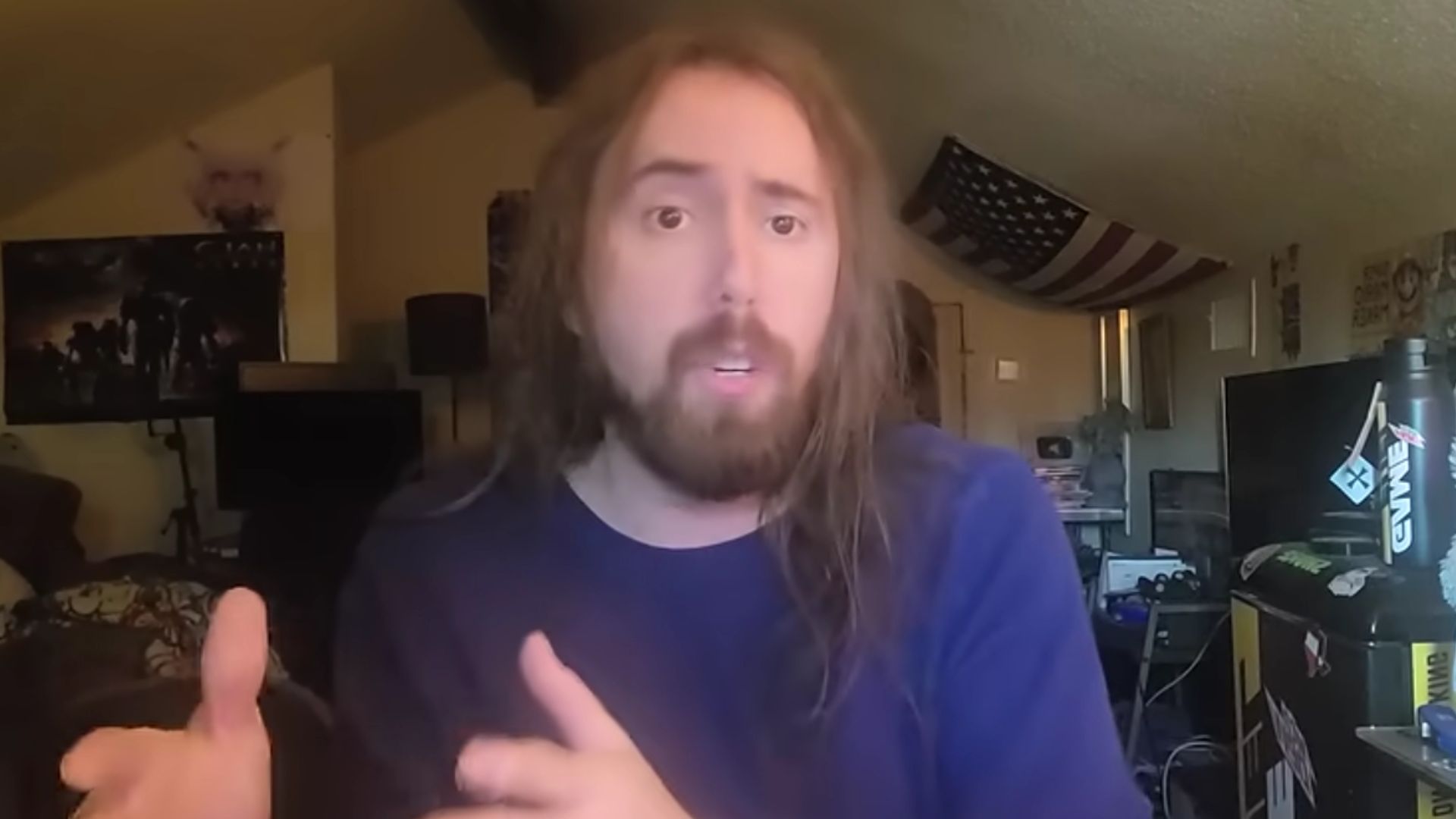 X users react to Asmongold and Kaise's recent picture (Image via YouTube/@AsmonTV)