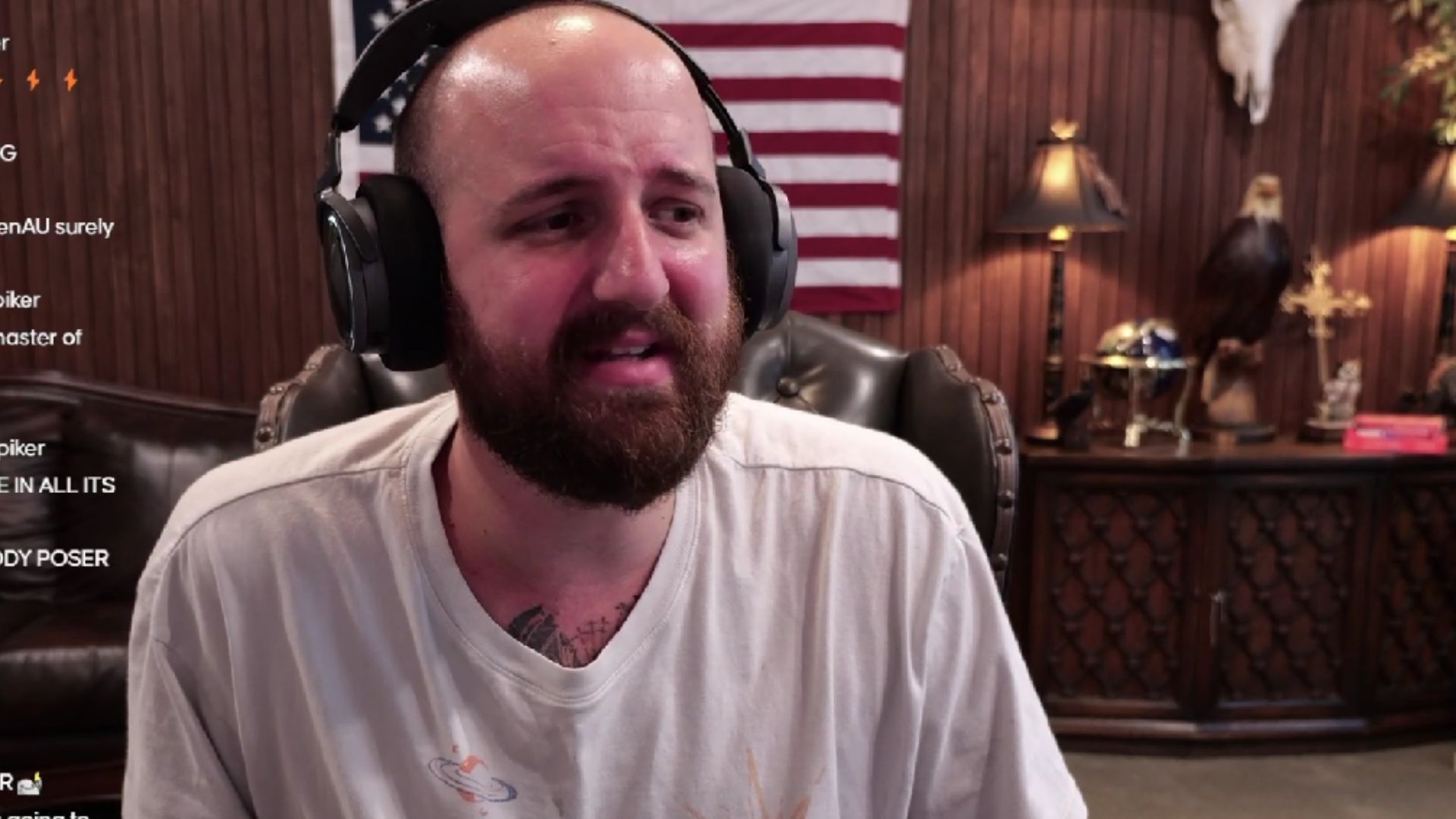 Tectone addresses Asmongold's health scare (Image via Rumble/@Tectone)