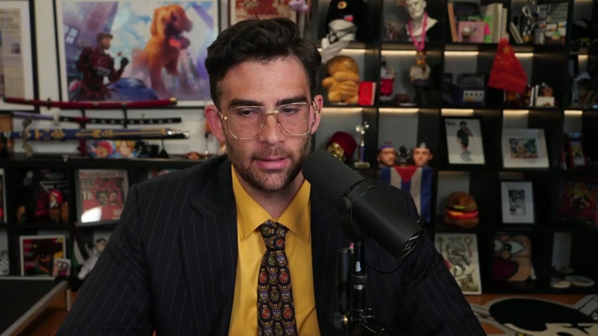 Hasan Piker addresses the University of Washington event's cancellation (Image via YouTube/@HasanAbi)