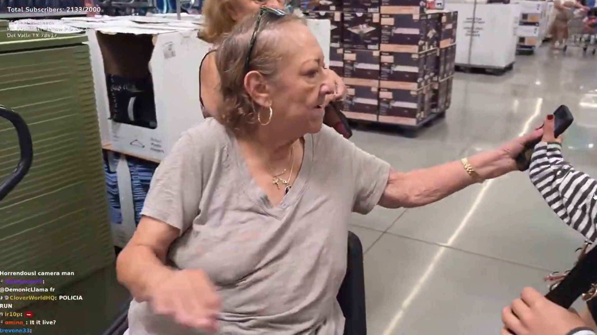Suki's prank made the elderly woman upset (Image via X/@yoxics)