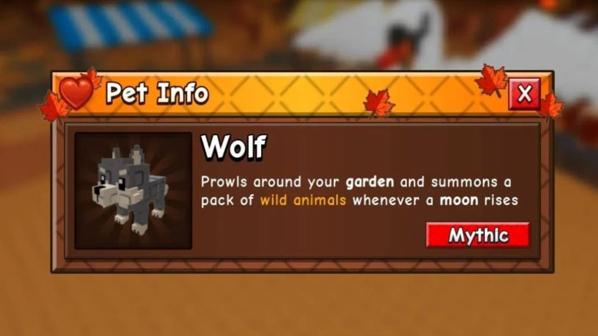 The howls can summon a handful of new pets towards you (Image via Roblox Corporation)