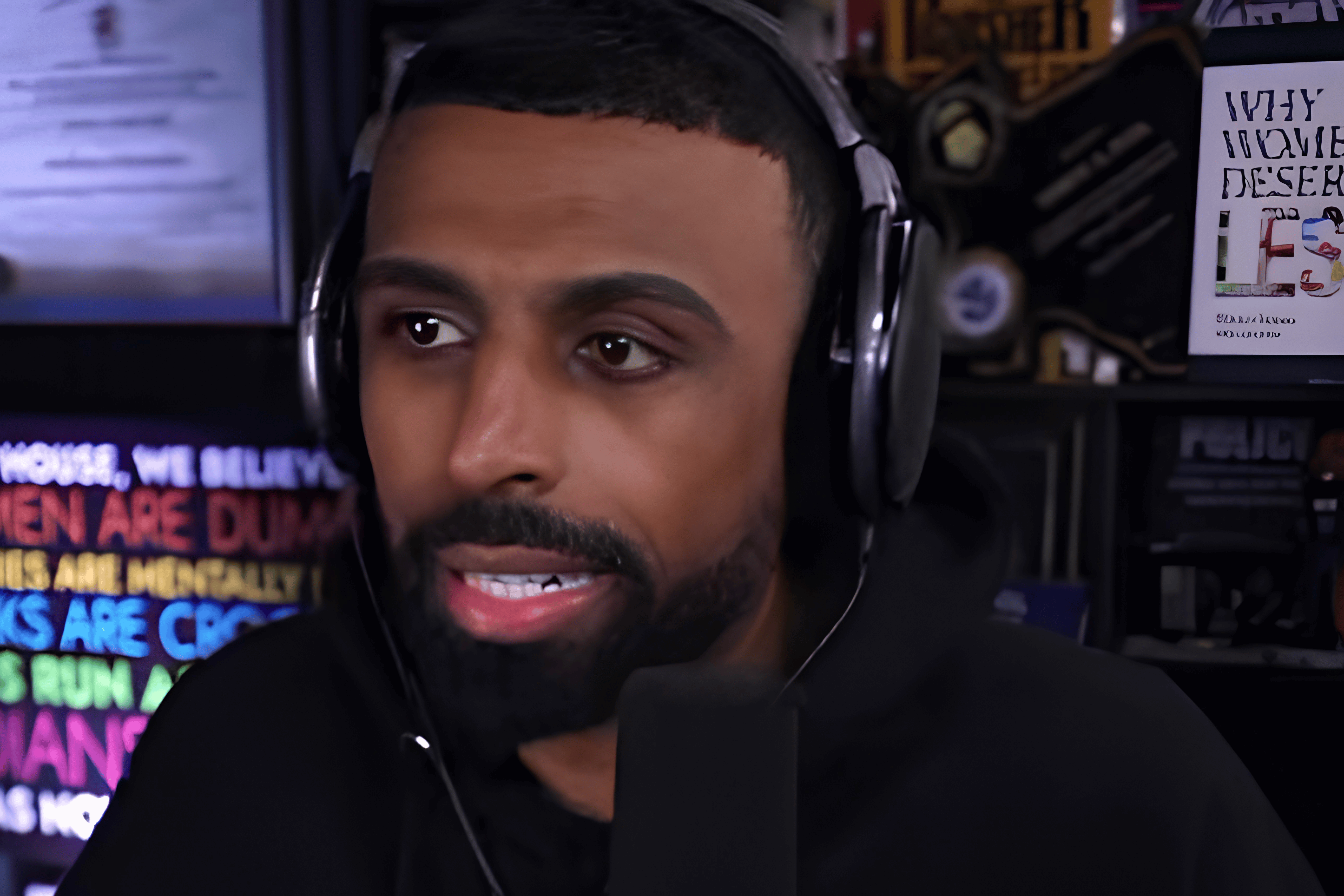 The influencer believed it was a mistake to cancel the livestream (Image via YouTube/@MyronGainesX)