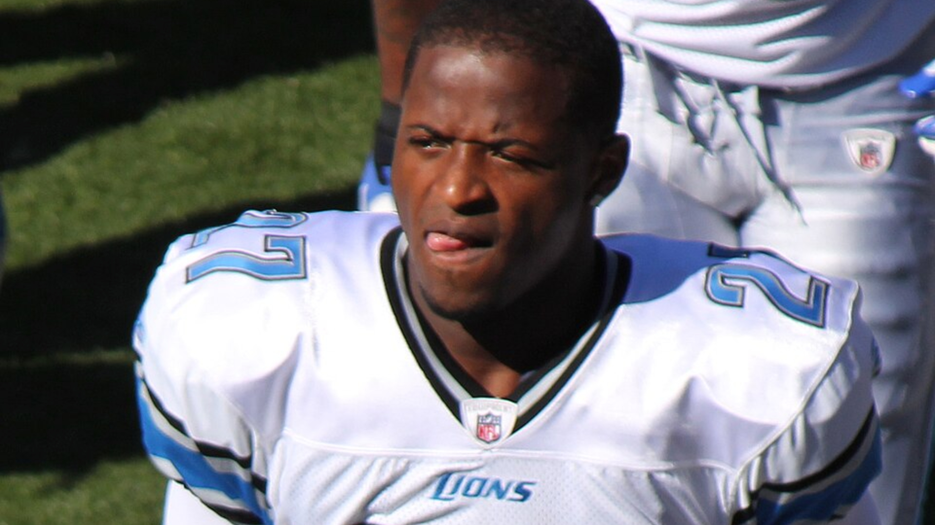 He ended his NFL career at the Detroit Lions (Image via Jeffrey Beall/Wikimedia Commons)