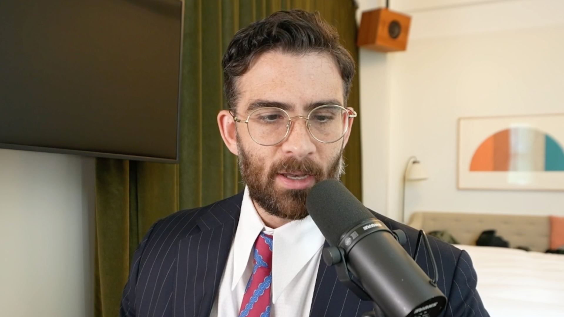 Hasan Piker during his September 22, 2026, Twitch stream (Image via Twitch/HasanAbi)