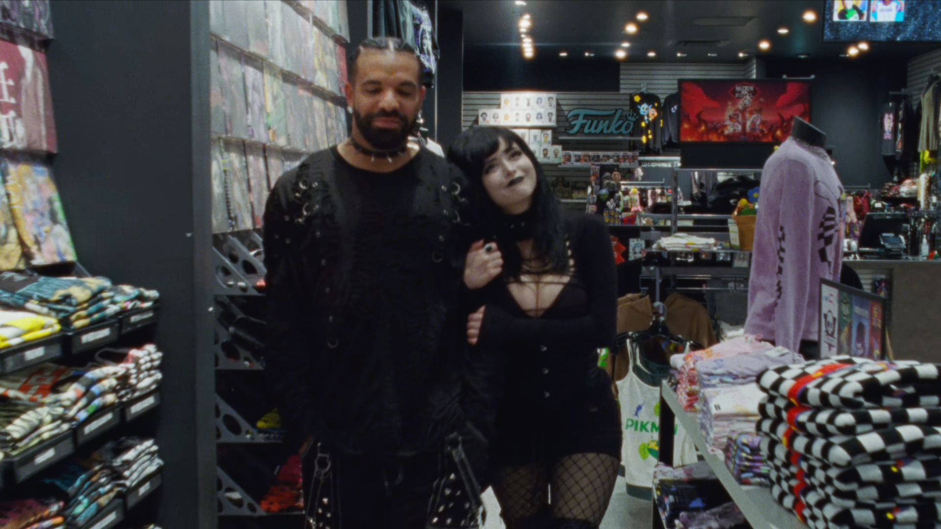 Pinkchyu appeared in Drake's music video for PRINCESS (Image via YouTube/@ DrakeOfficial)
