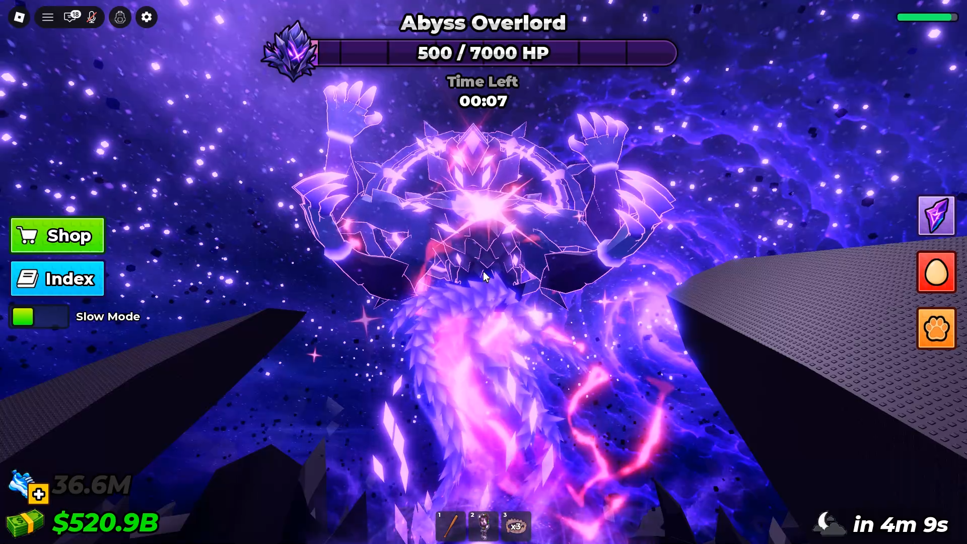 Abyss Overlord Boss (Image via Roblox Corporation)