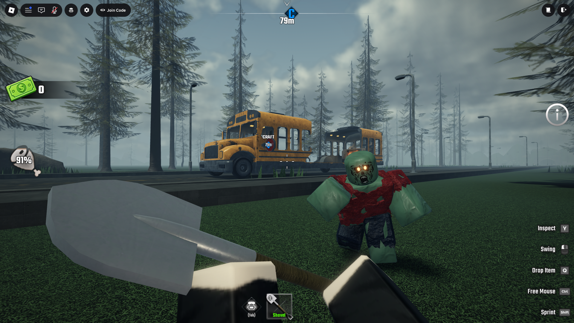 Zombies (Image via Roblox Corporation)