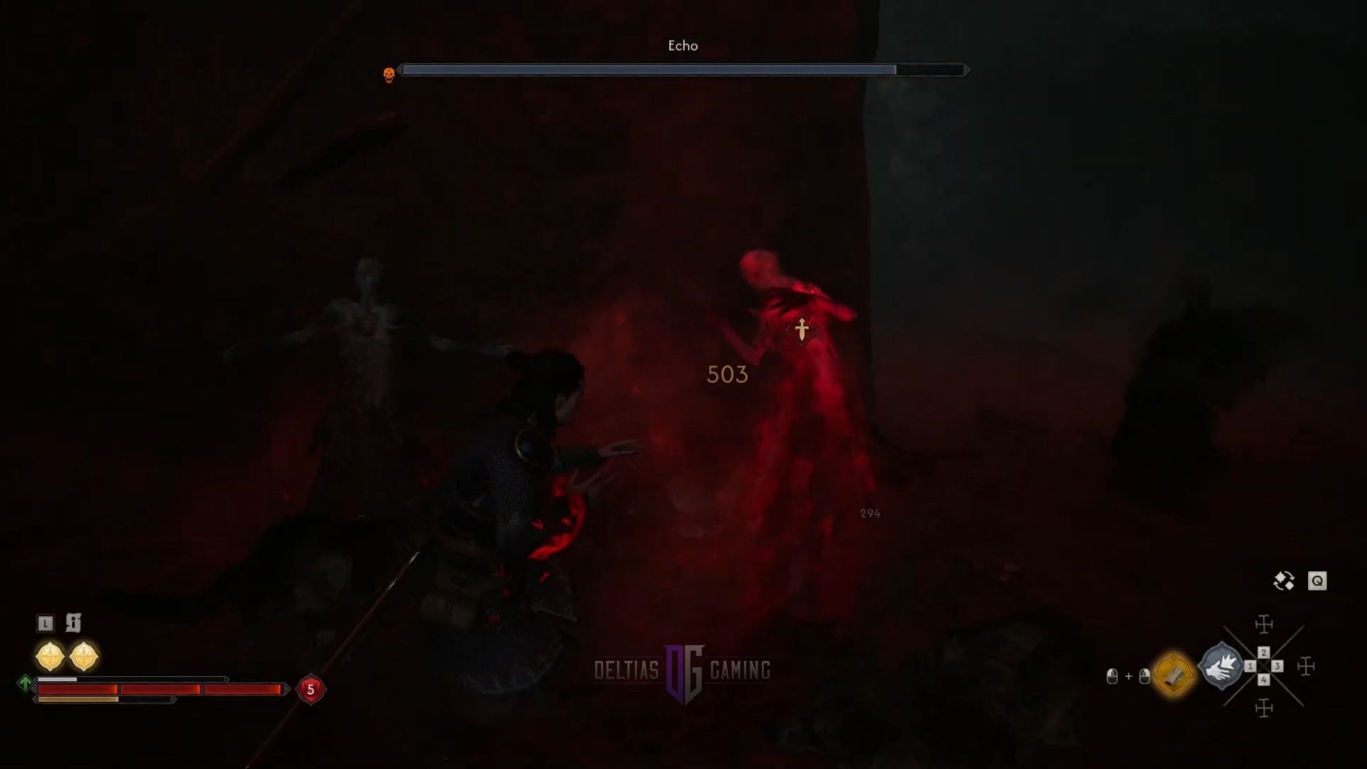 Use stealth to skip the Echo fight