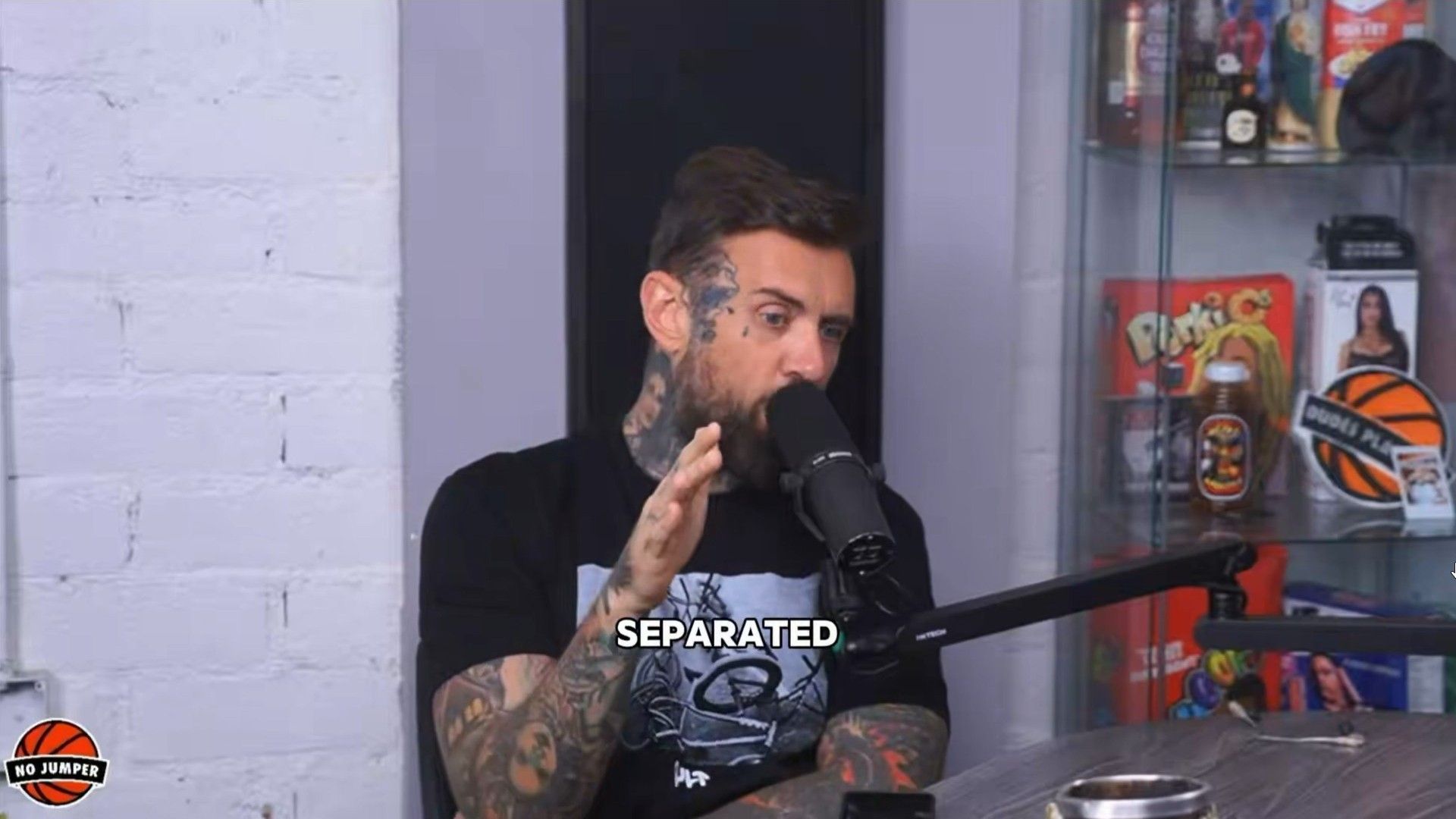 Adam22 made the announcement on the No Jumper Podcast (Image via X/@nojumper)