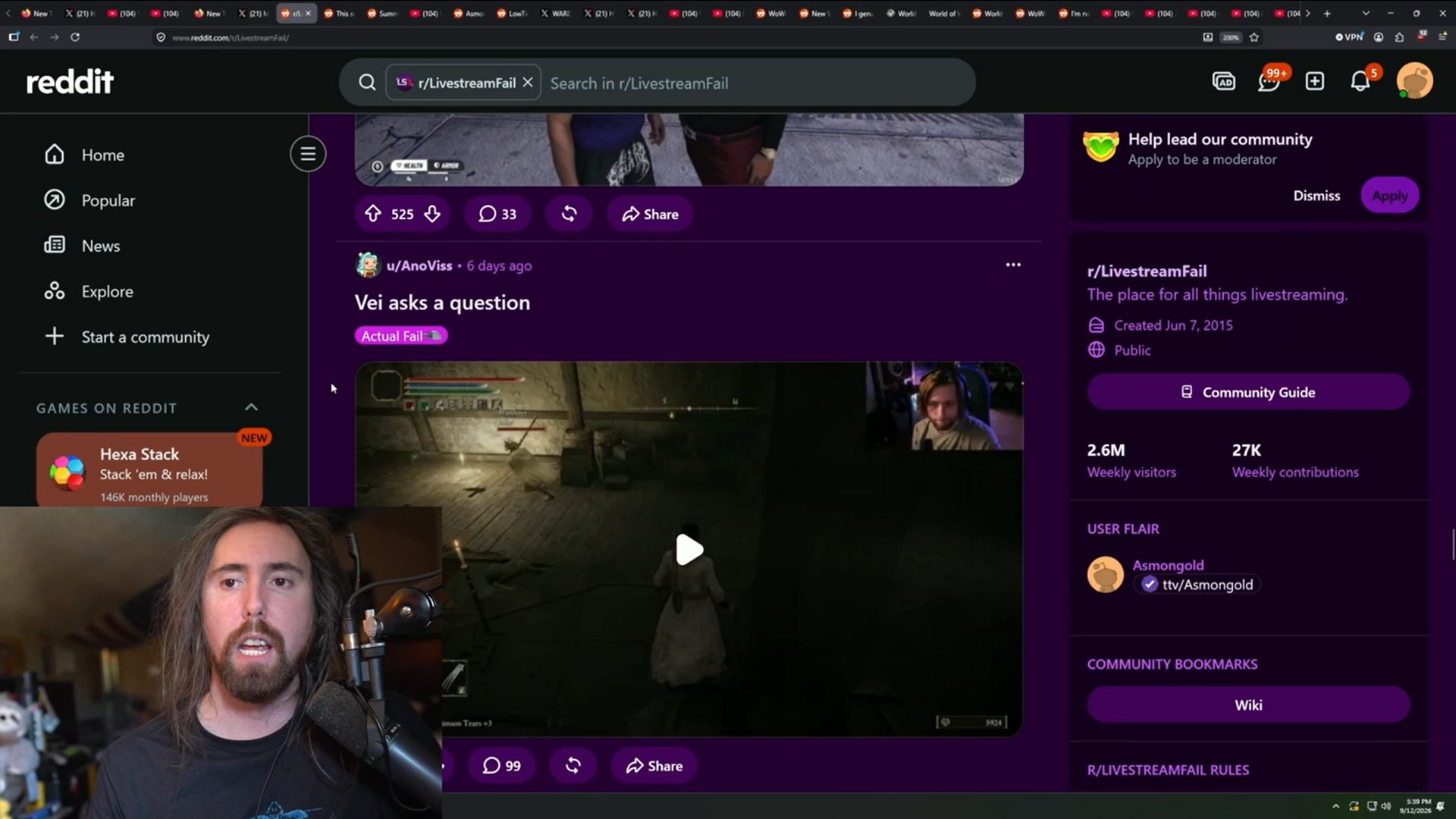 A screenshot from the recent stream (Image via Roblox Corporation)