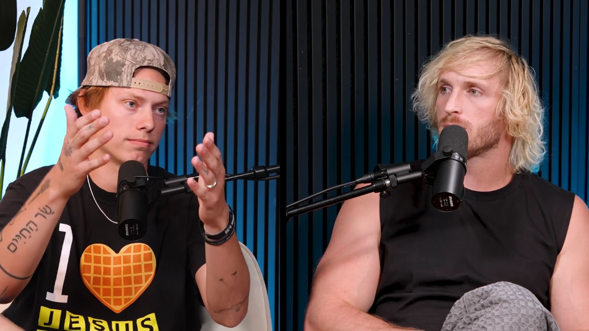 Bryce Crawford and Logan Paul talk about homosexuality (Image via YouTube/@Impaulsive)