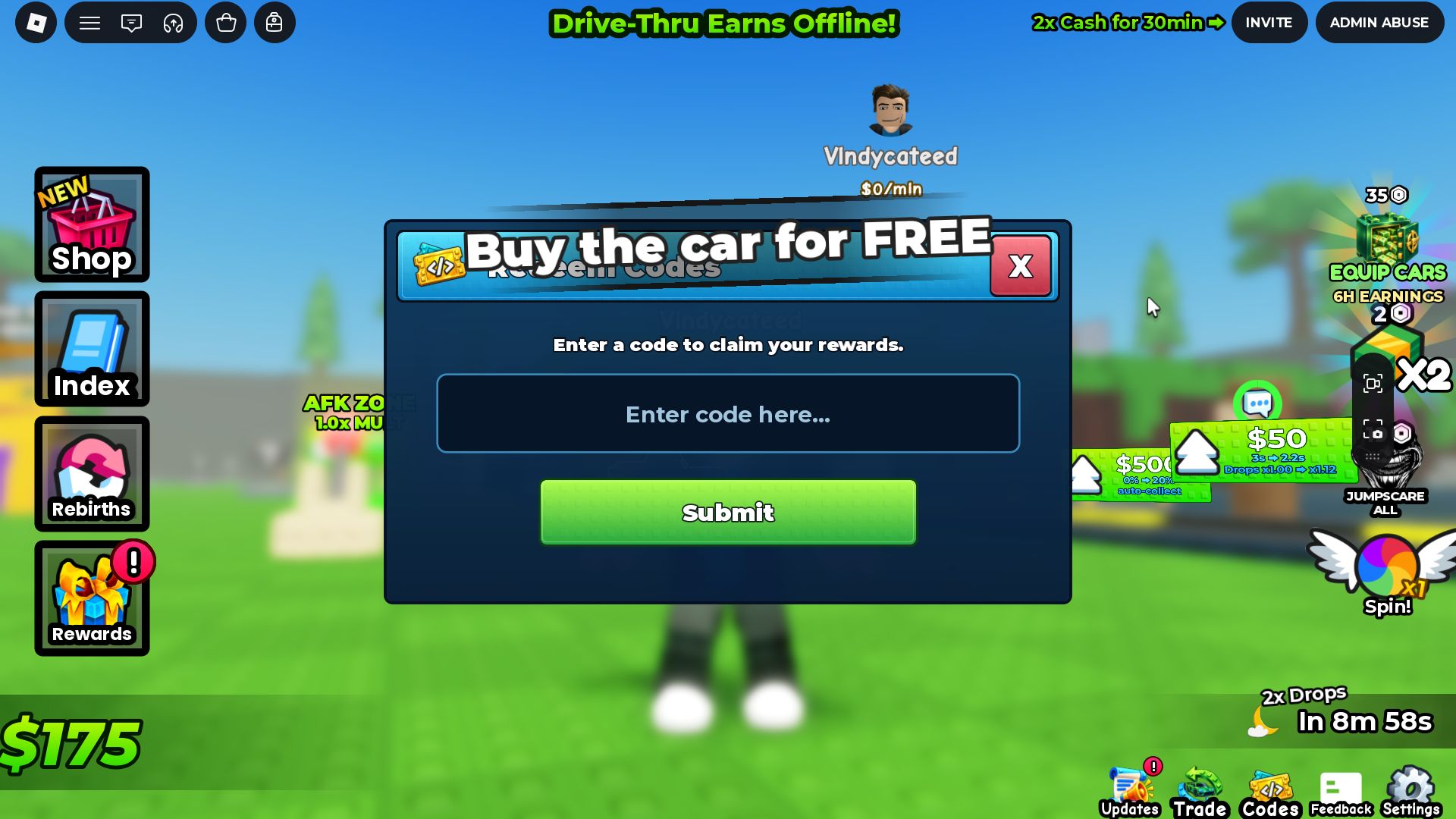 Drive Thru Empire Codes (September 2026) - Deltia's Gaming