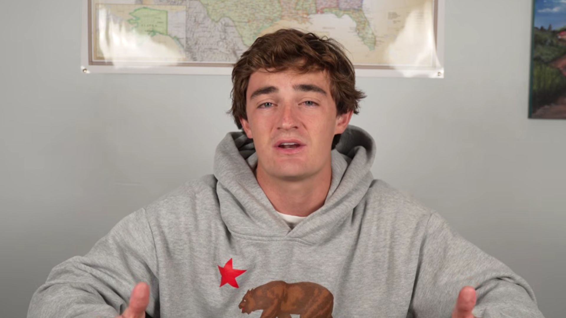 Nick Shirley says he is suing the state of California (Image via YouTube/@NickShirley)