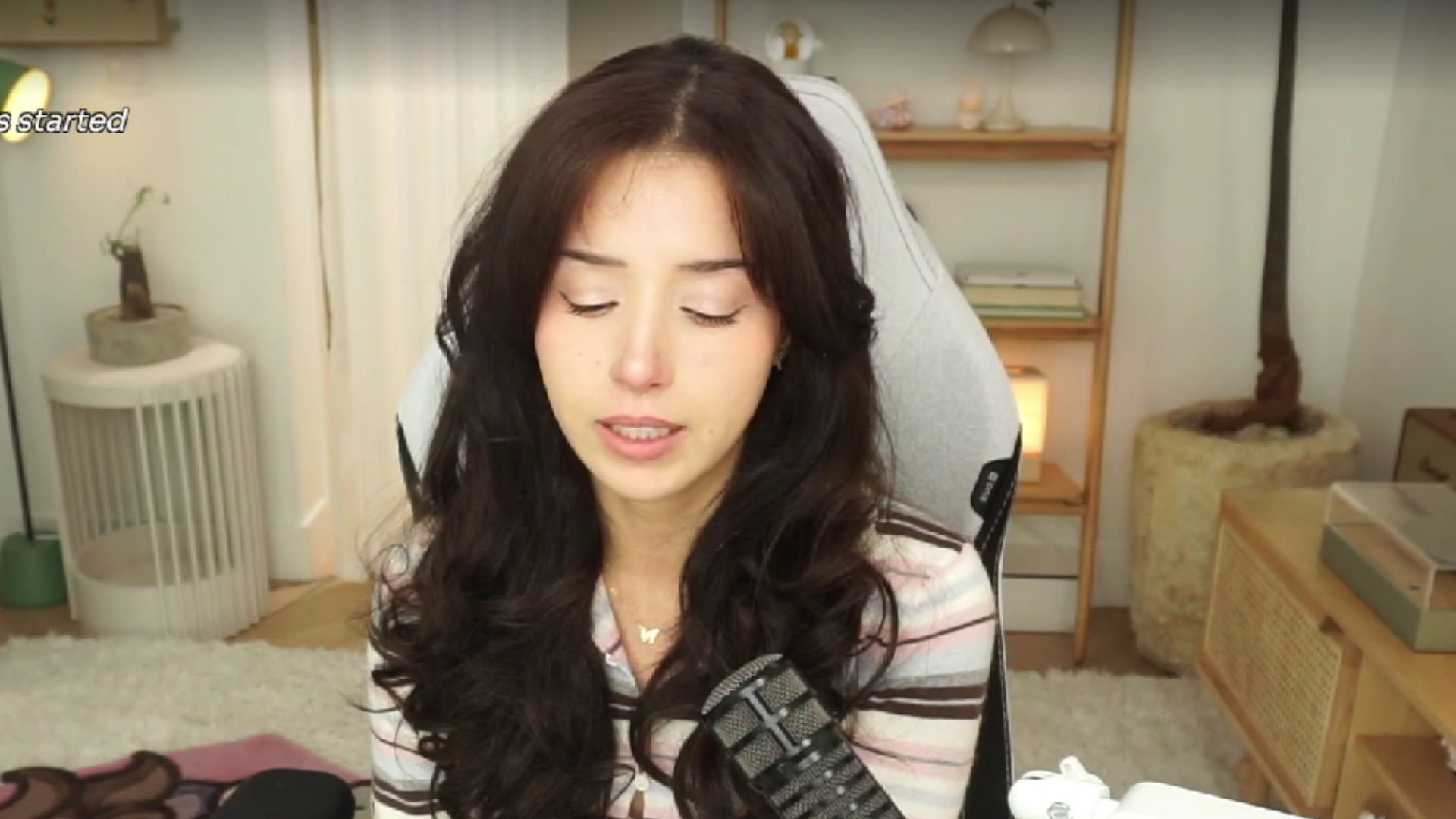 Social media users react to Pokimane's cat's death (Image via Twitch/@pokimane)