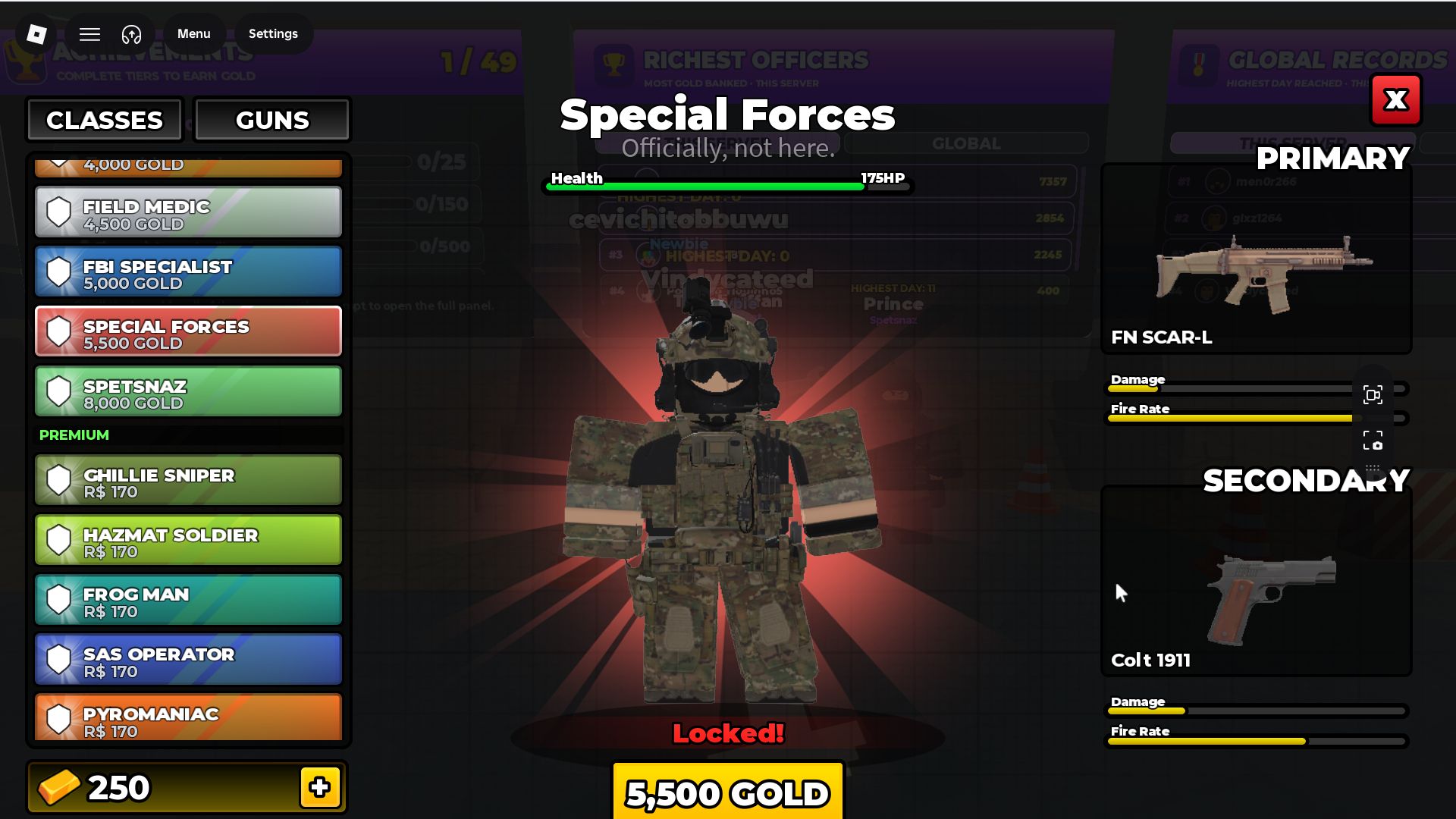 This is another superior tier with excellent firepower and durability (Image via Roblox Corporation)