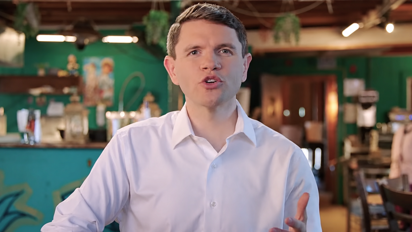 James Talarico criticizes Musk (Image via YouTube / @jamestalaricoTX) 