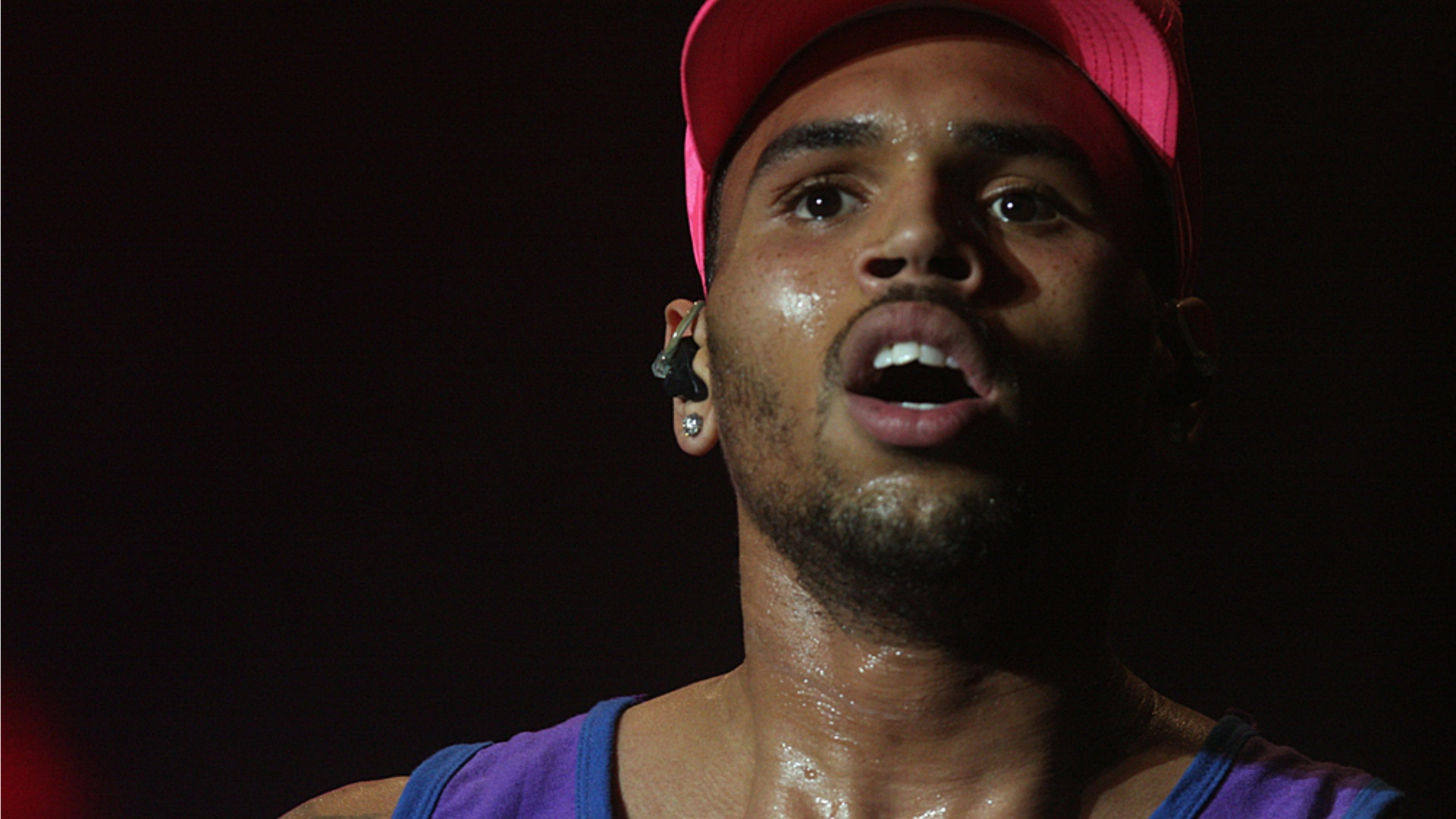 Chris Brown denied charges of having an offensive weapon (Image via Wikimedia Commons || Eva Rinaldi)