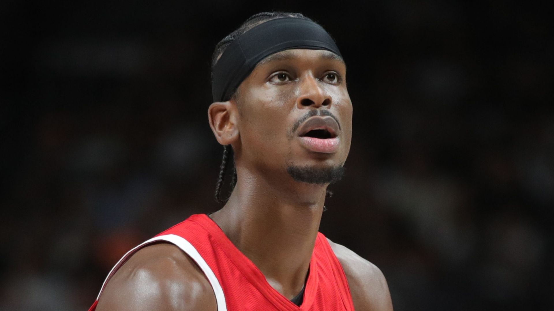 Shai Gilgeous-Alexander reacts to the injury (Image via Wikimedia Commons / Sandro Halank)